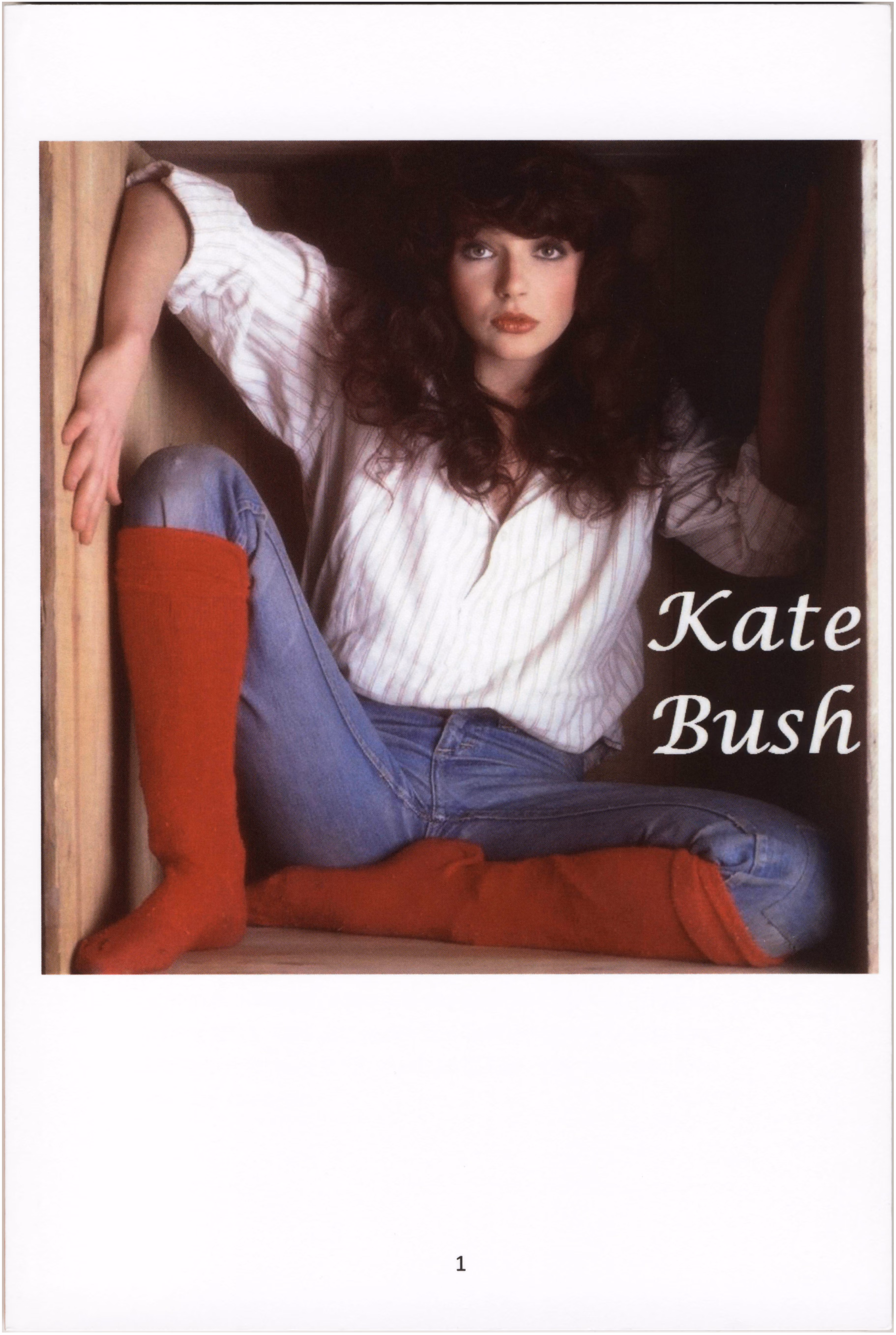 'Kate Bush' Book