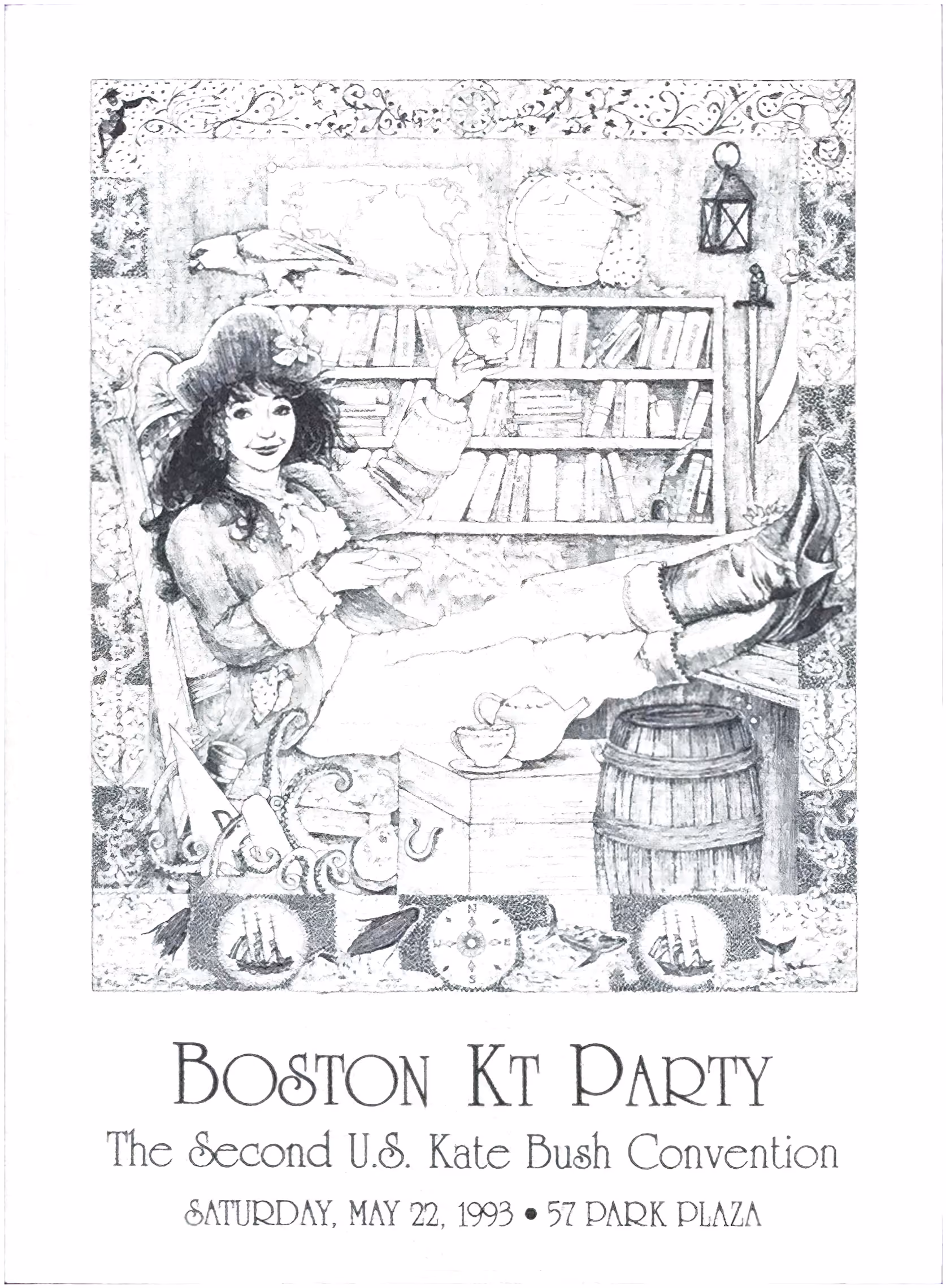 'Boston KT Party' Postcard