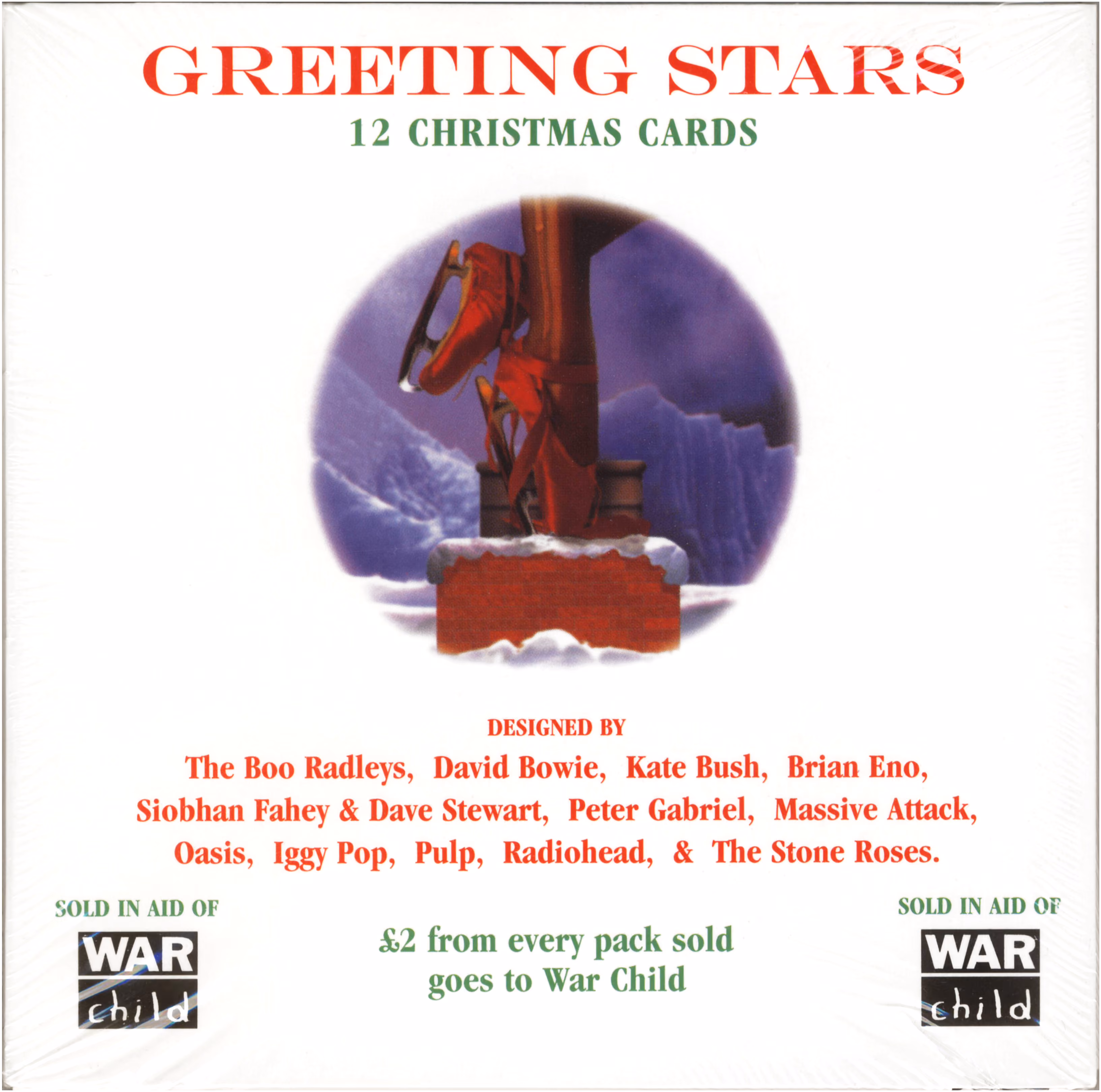 'Greeting Stars' Christmas Cards