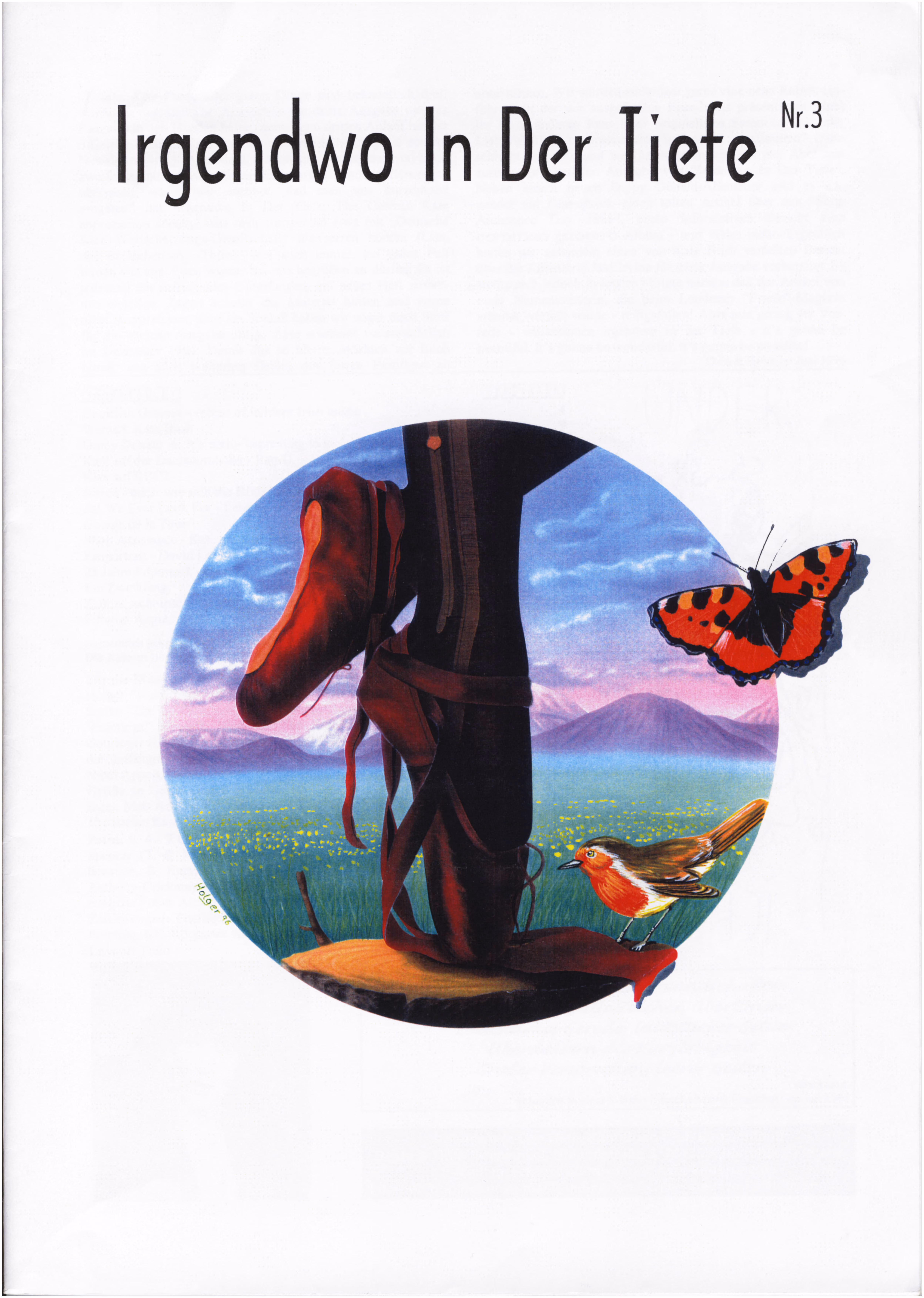 'Irgendwo In Der Tiefe' Magazine Issue 3