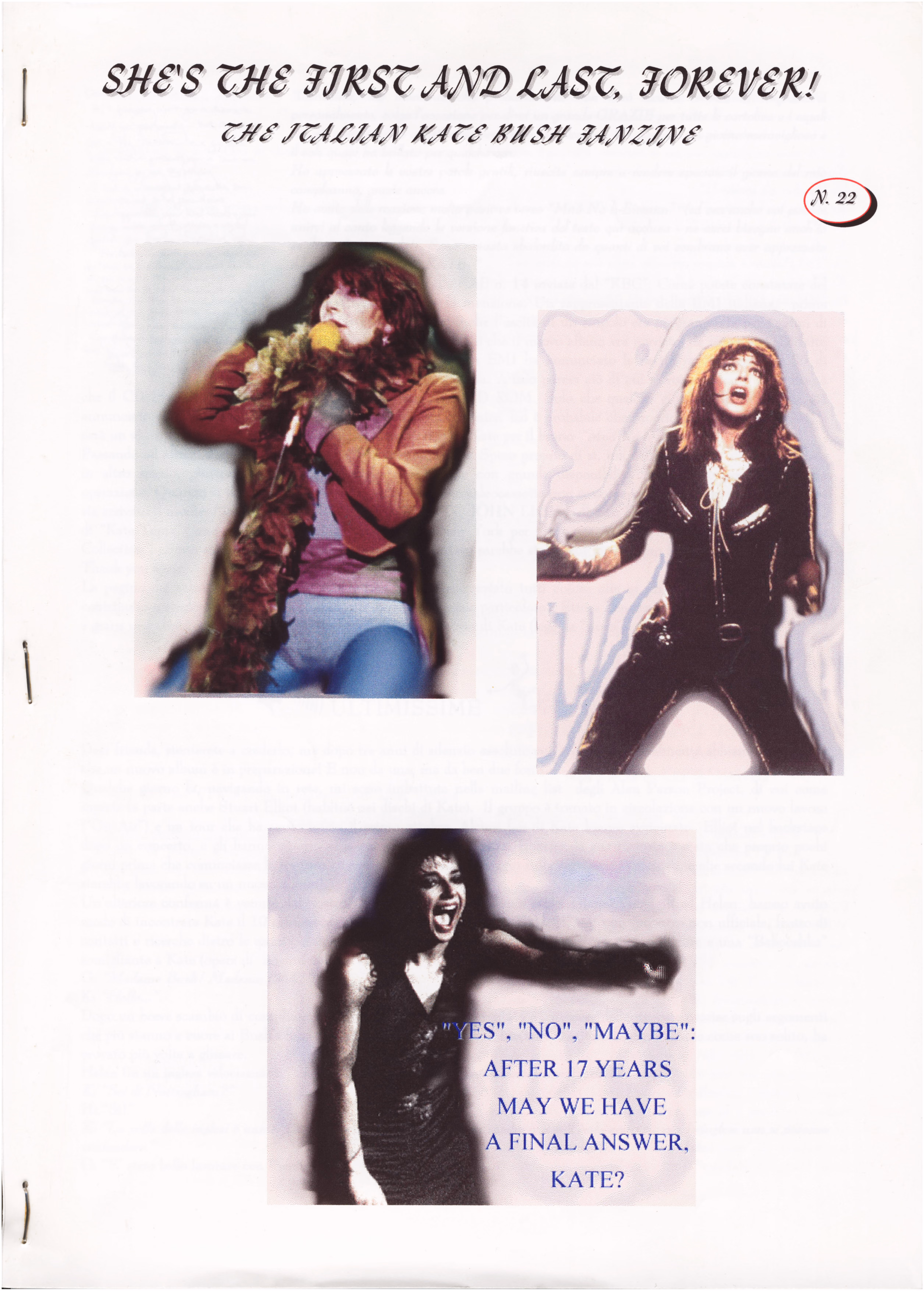 'The First And Last, Forever' Magazine Issue 22