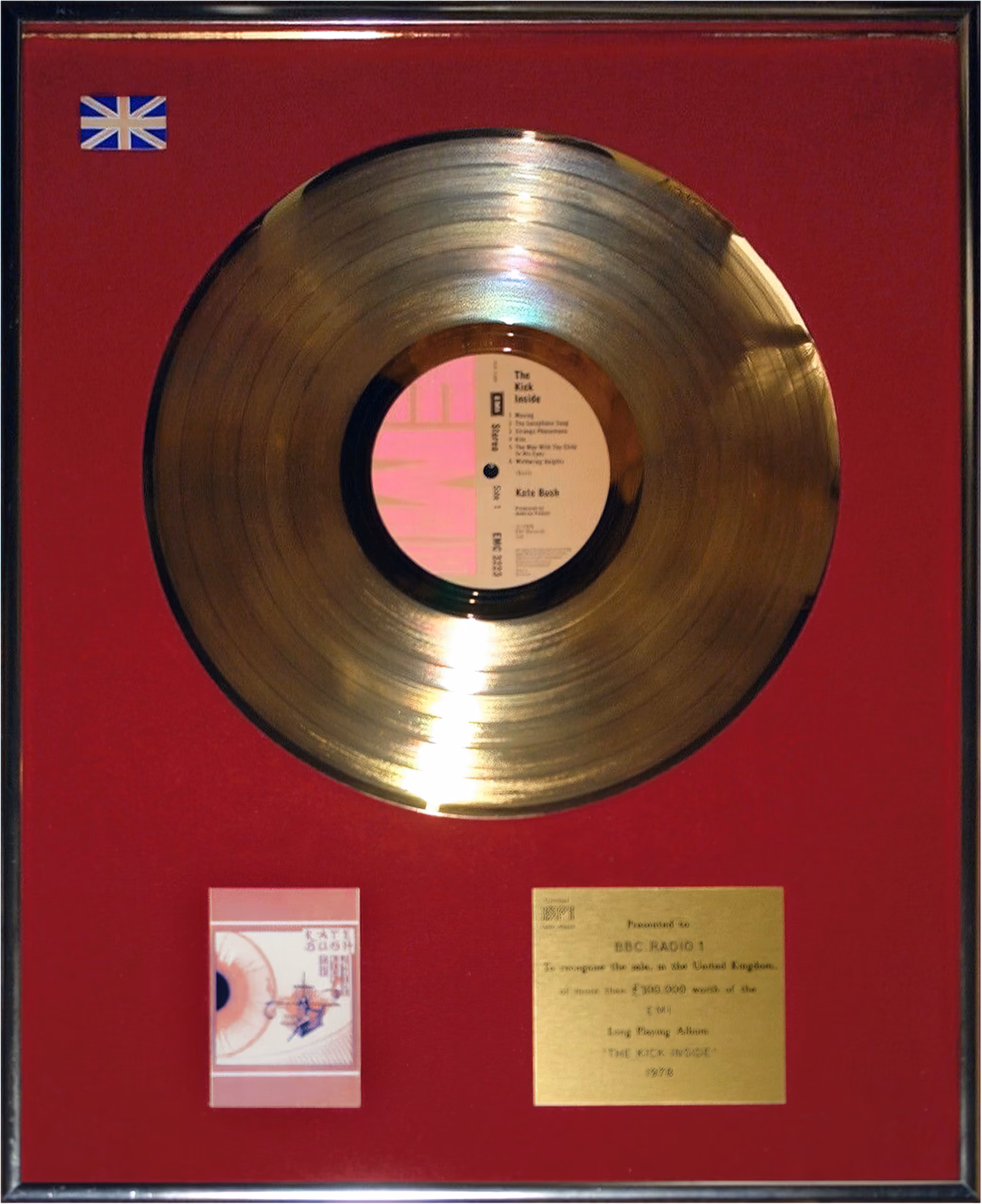 'The Kick Inside' £300,000 Sales Award