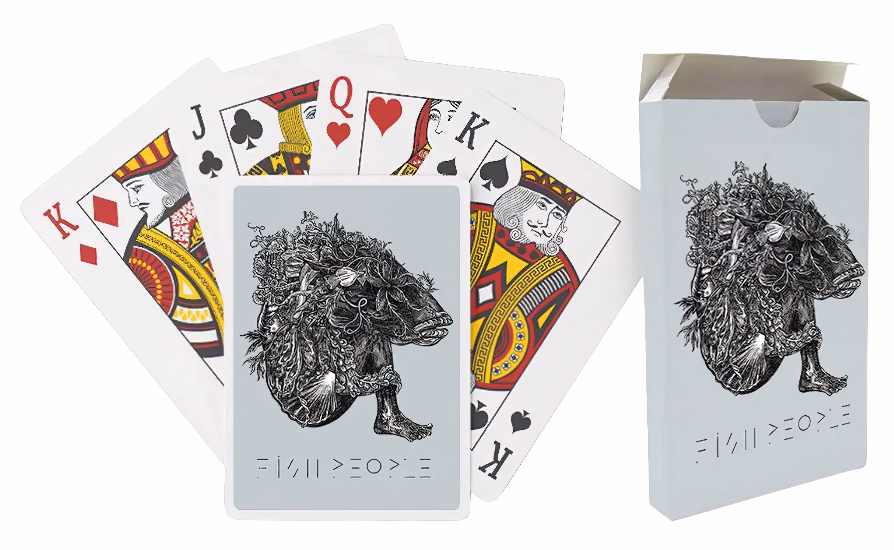 'Fish People' Playing Cards