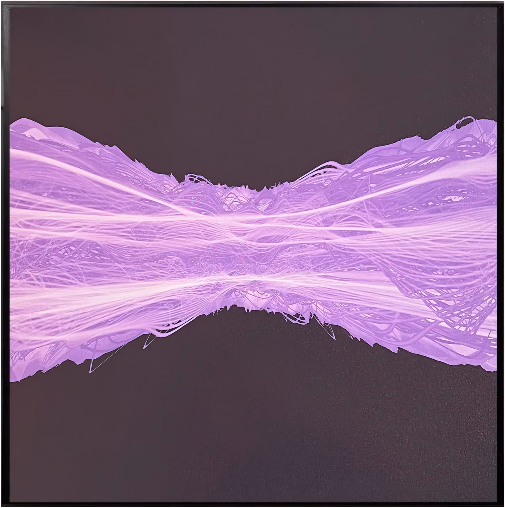 'Running Up That Hill' Soundwaves Print