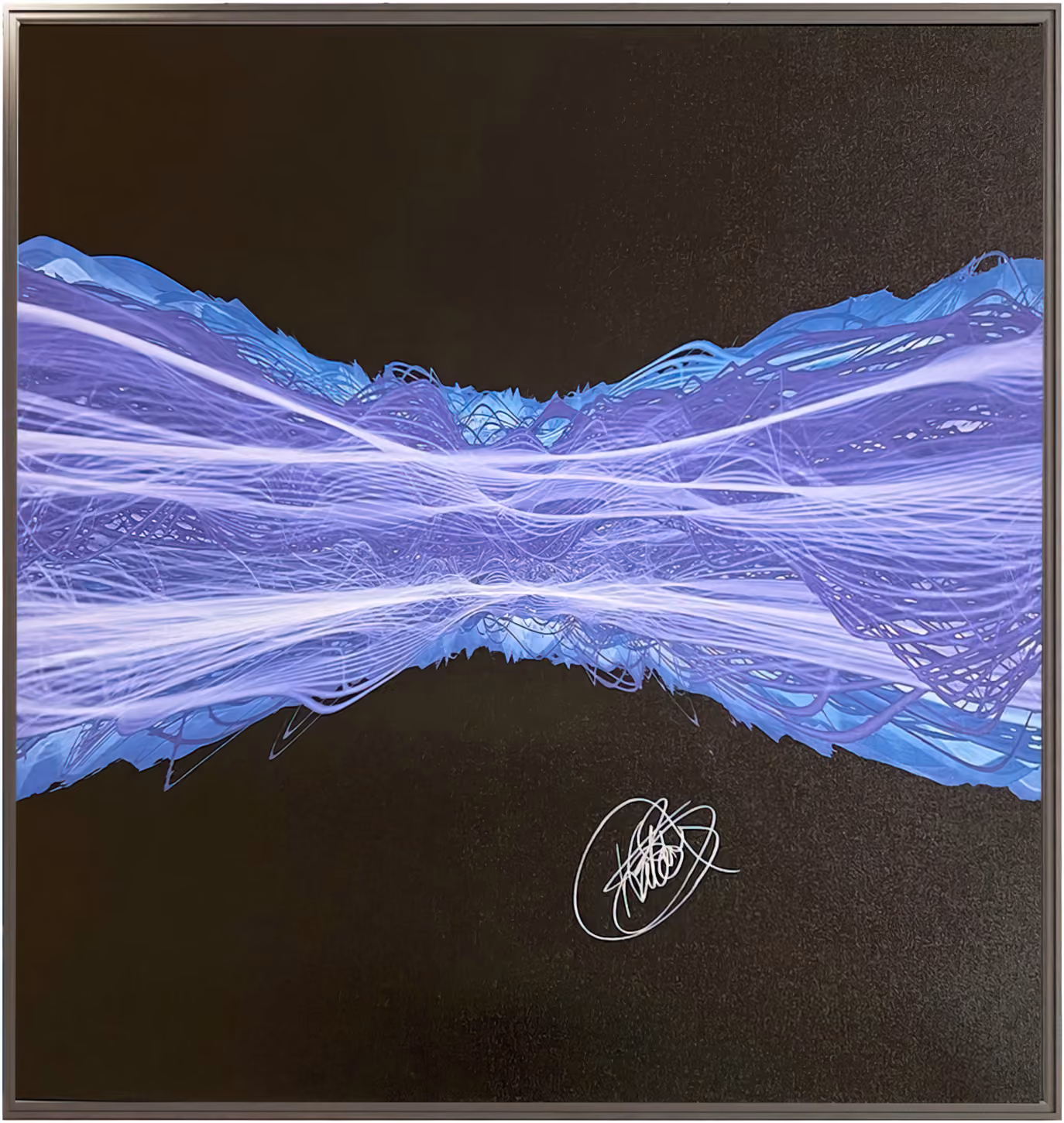 'Running Up That Hill' Soundwaves Signed Original Art