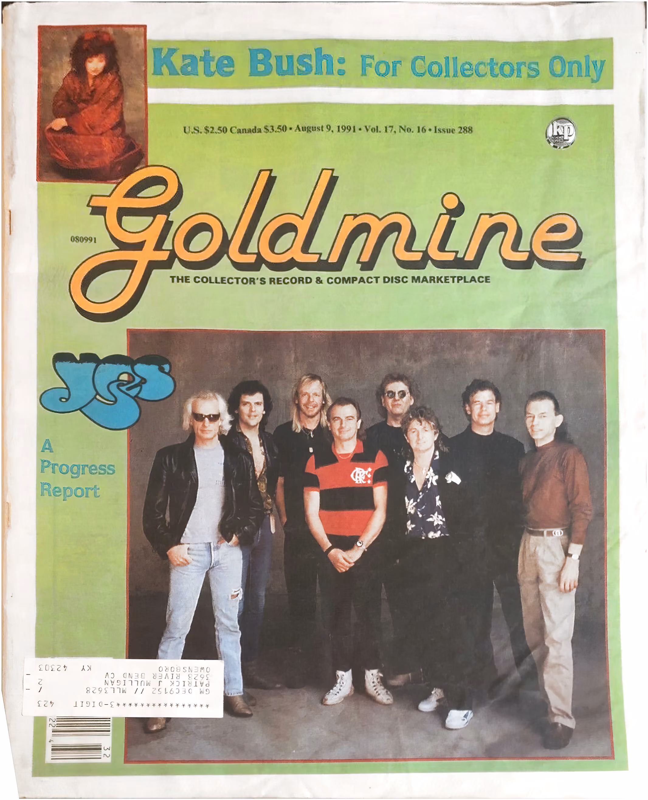 'Goldmine' Magazine Issue 288