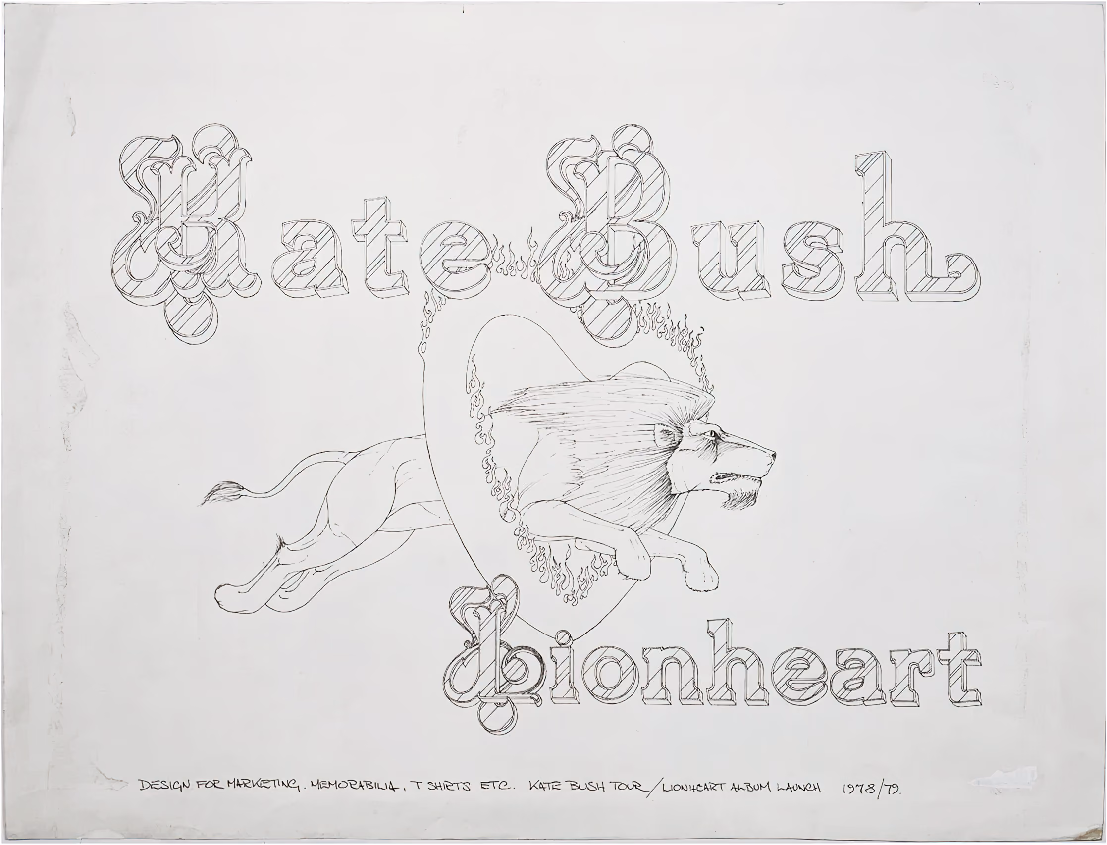 'Lionheart' Tour Graphic Design
