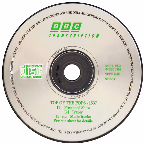 'Top Of The Pops - 1537'