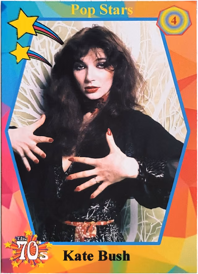 'The 70s' Trading Card