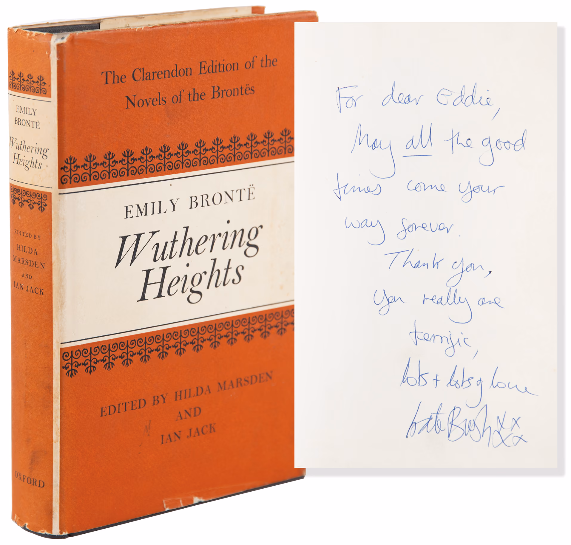 'Wuthering Heights' Signed Book