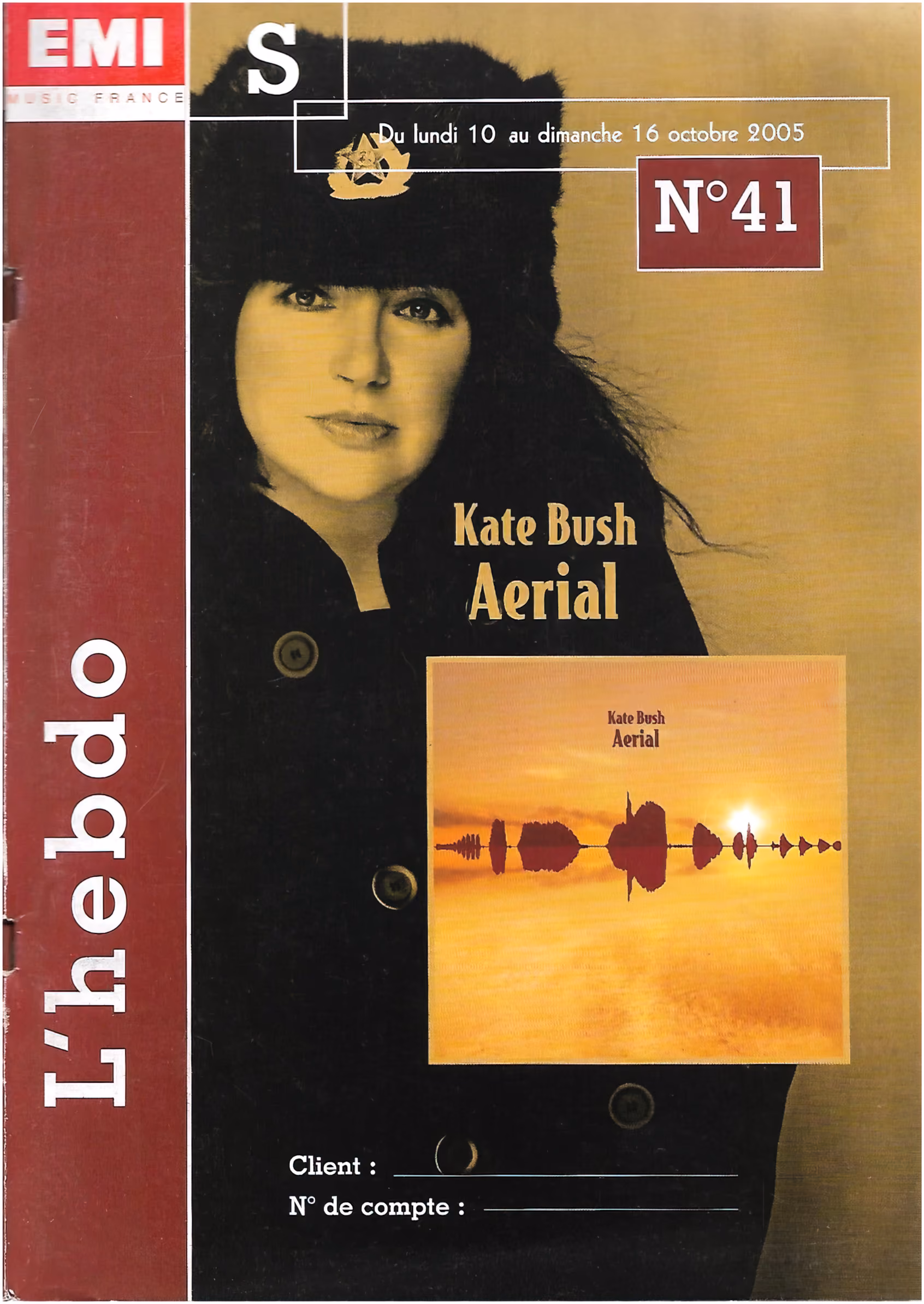 'EMI Music France' Sales Booklet