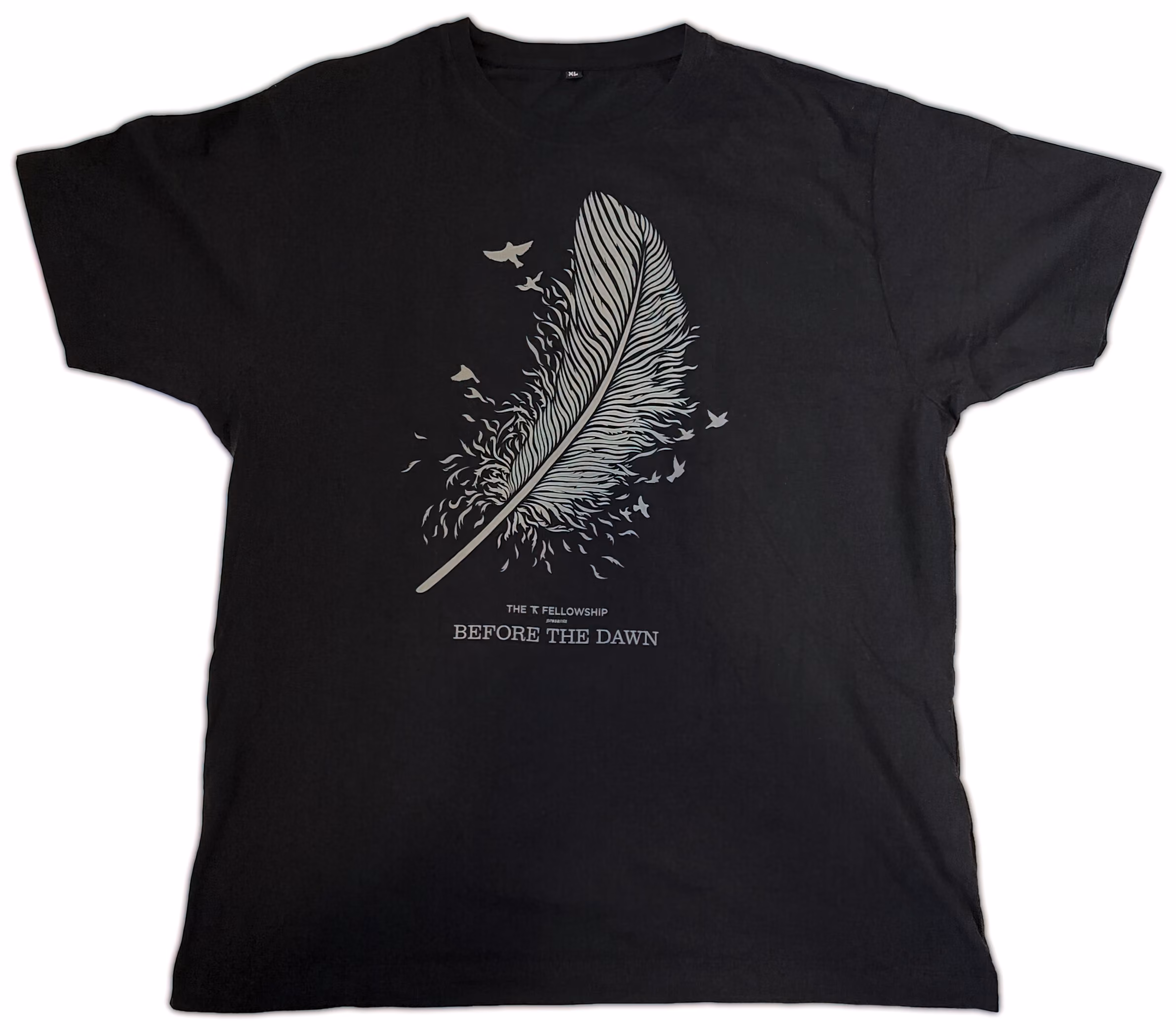 'Feather Script' T-Shirt