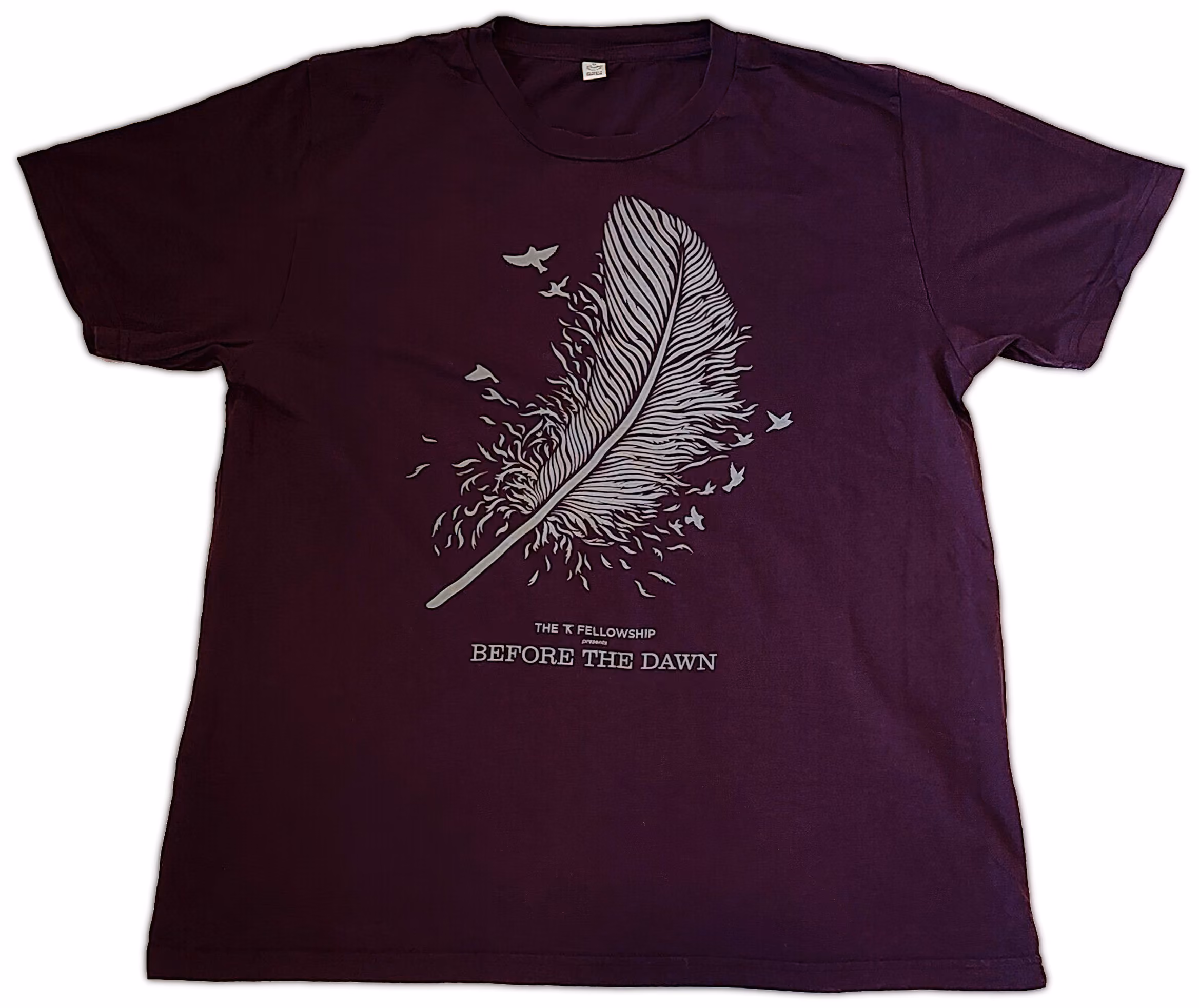 'Feather Script' T-Shirt