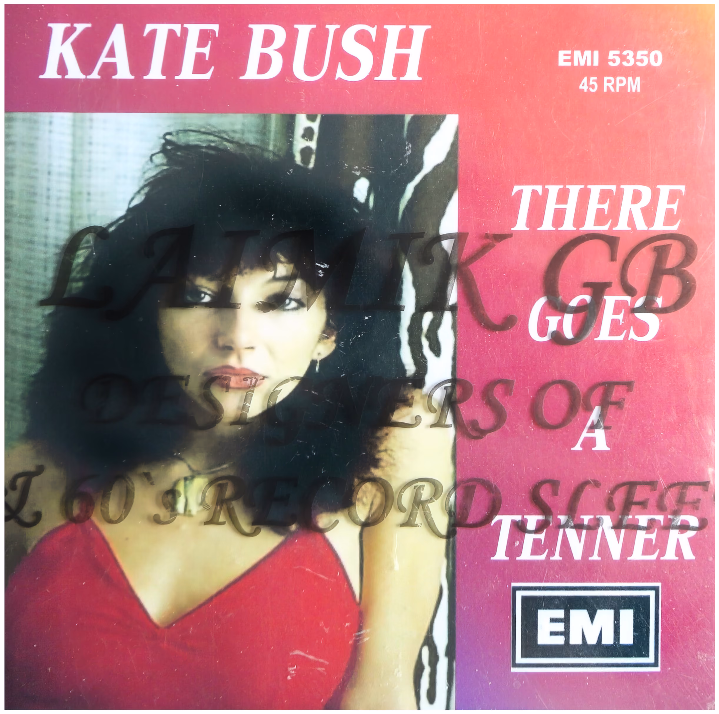 'There Goes A Tenner' Unofficial Vinyl Sleeve