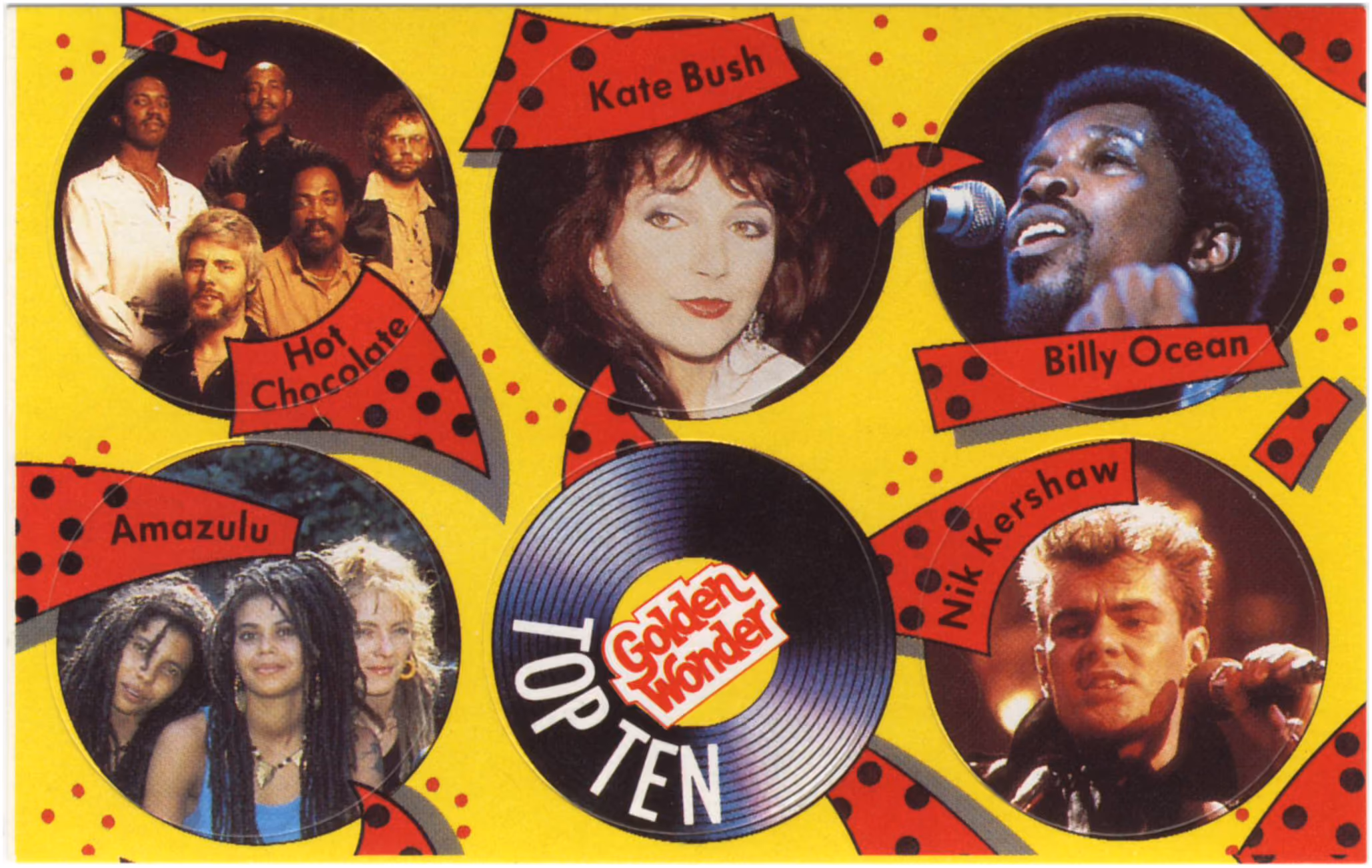 'Golden Wonder' Sticker Sheet