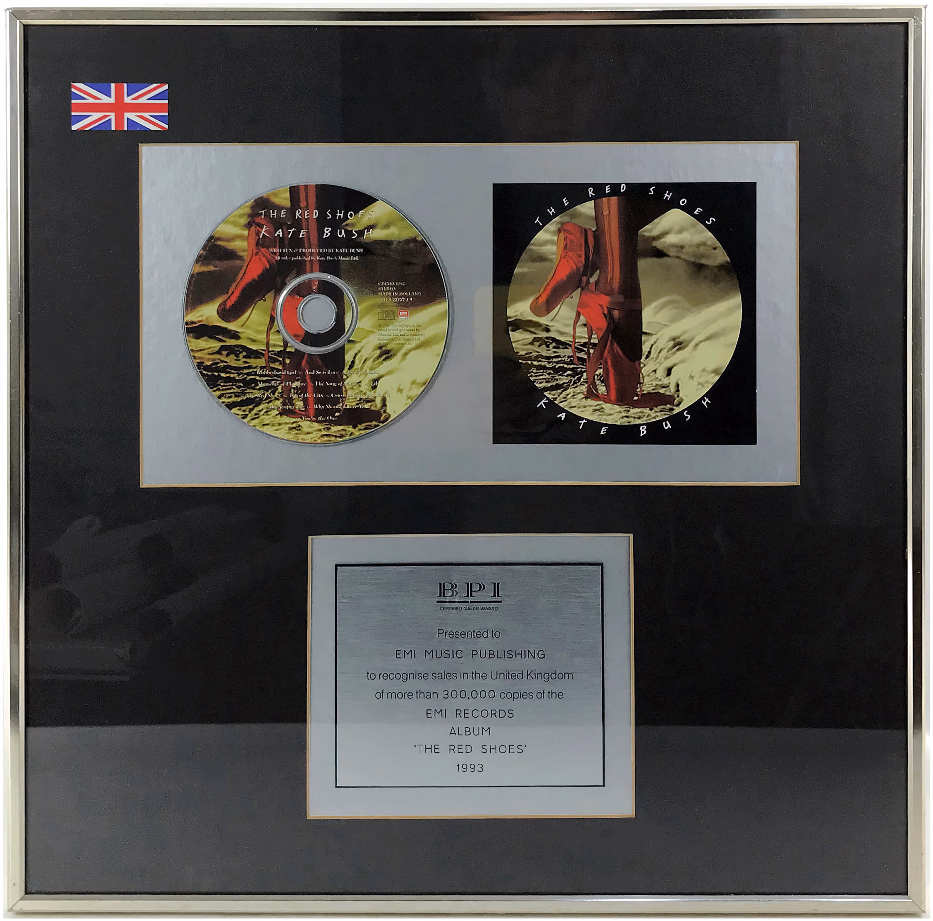 'The Red Shoes' Platinum Sales Award