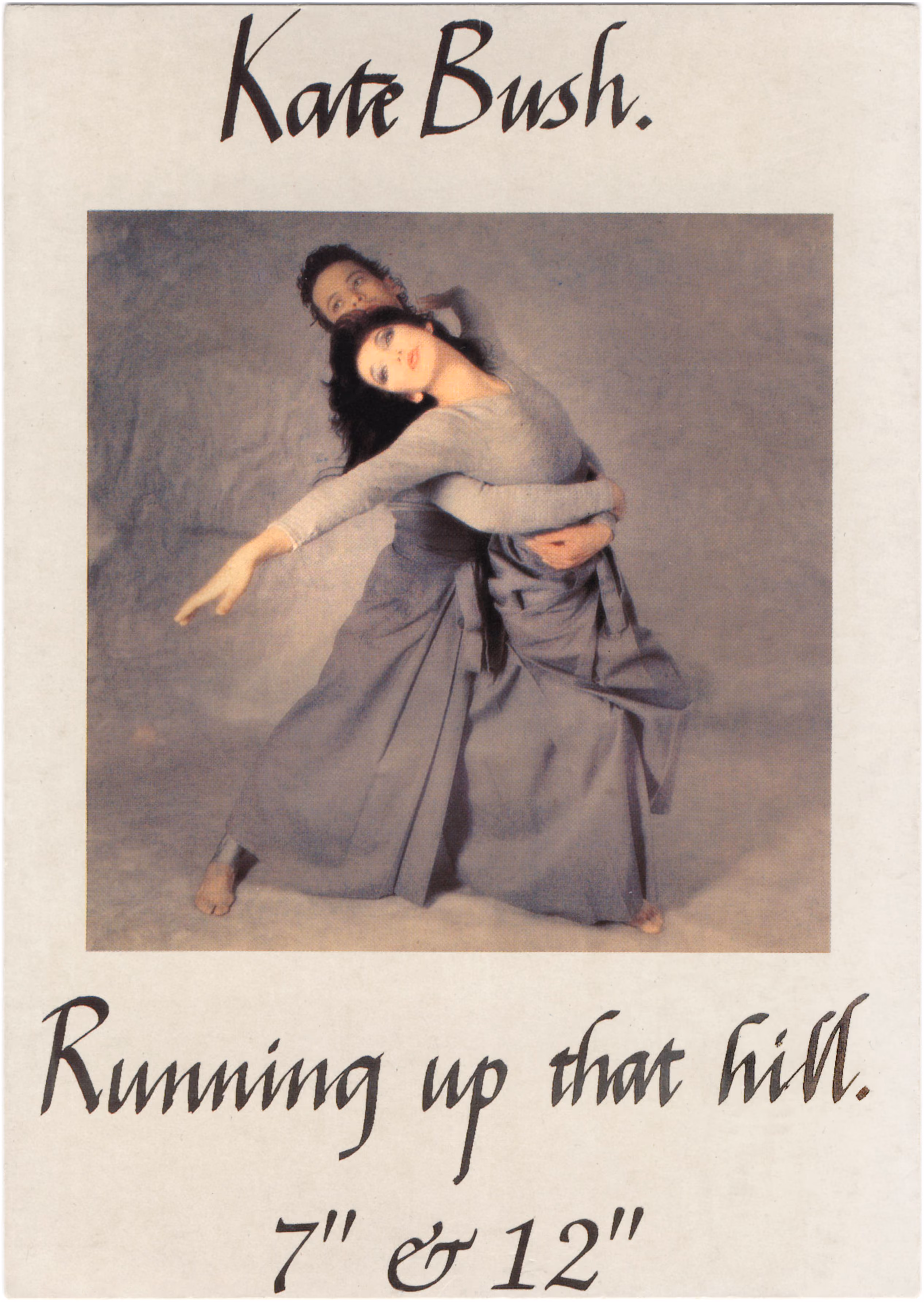 'Running Up That Hill' Postcard