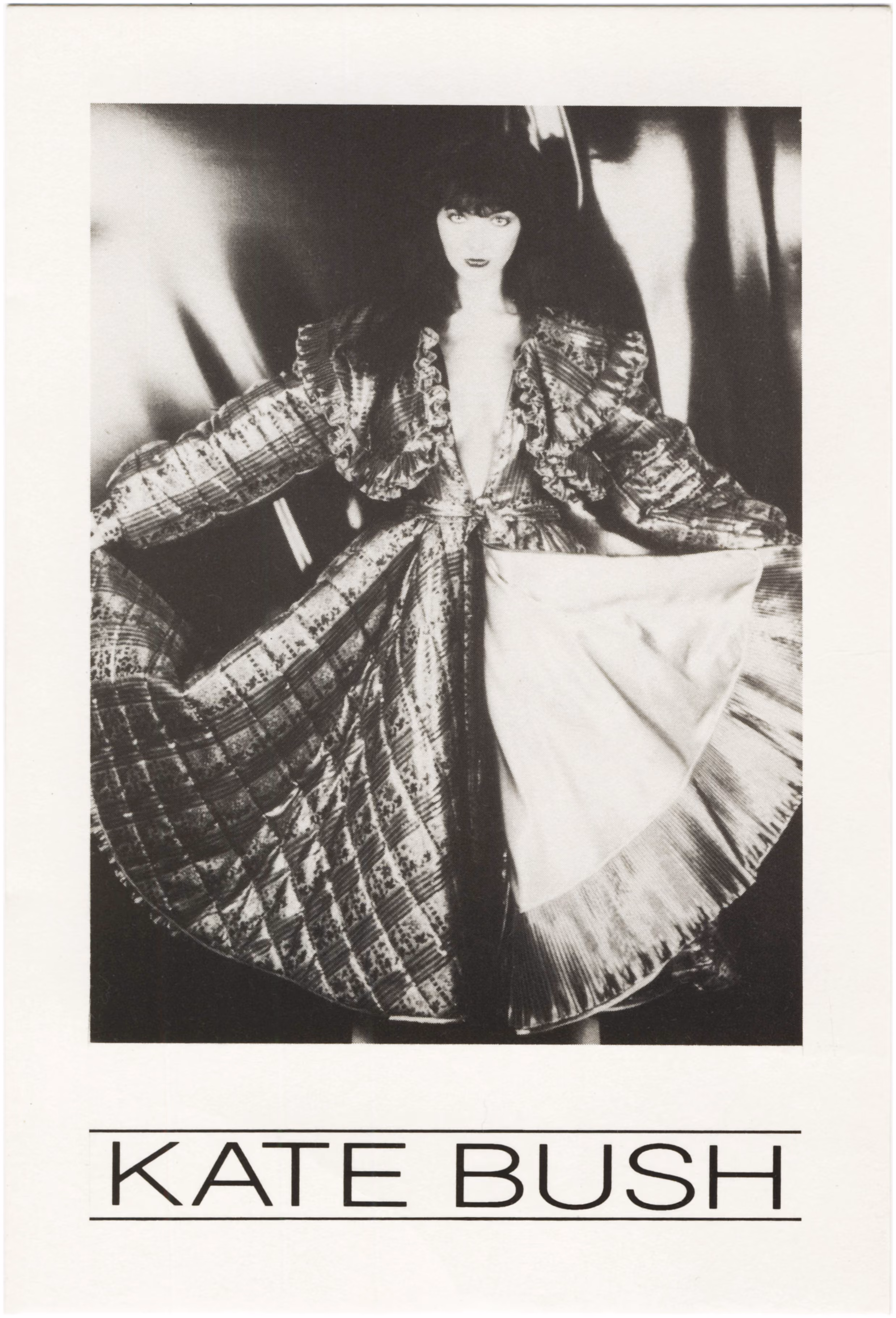 'Kate Bush' Postcard
