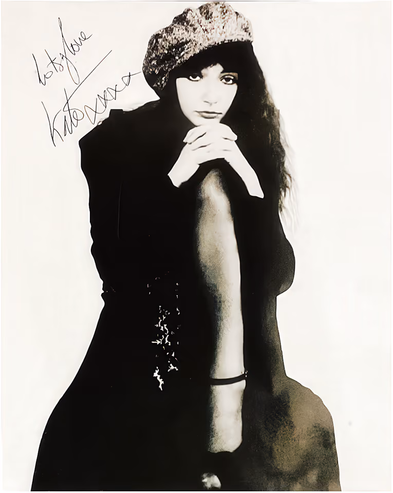 Hands On Knee Signed Photograph