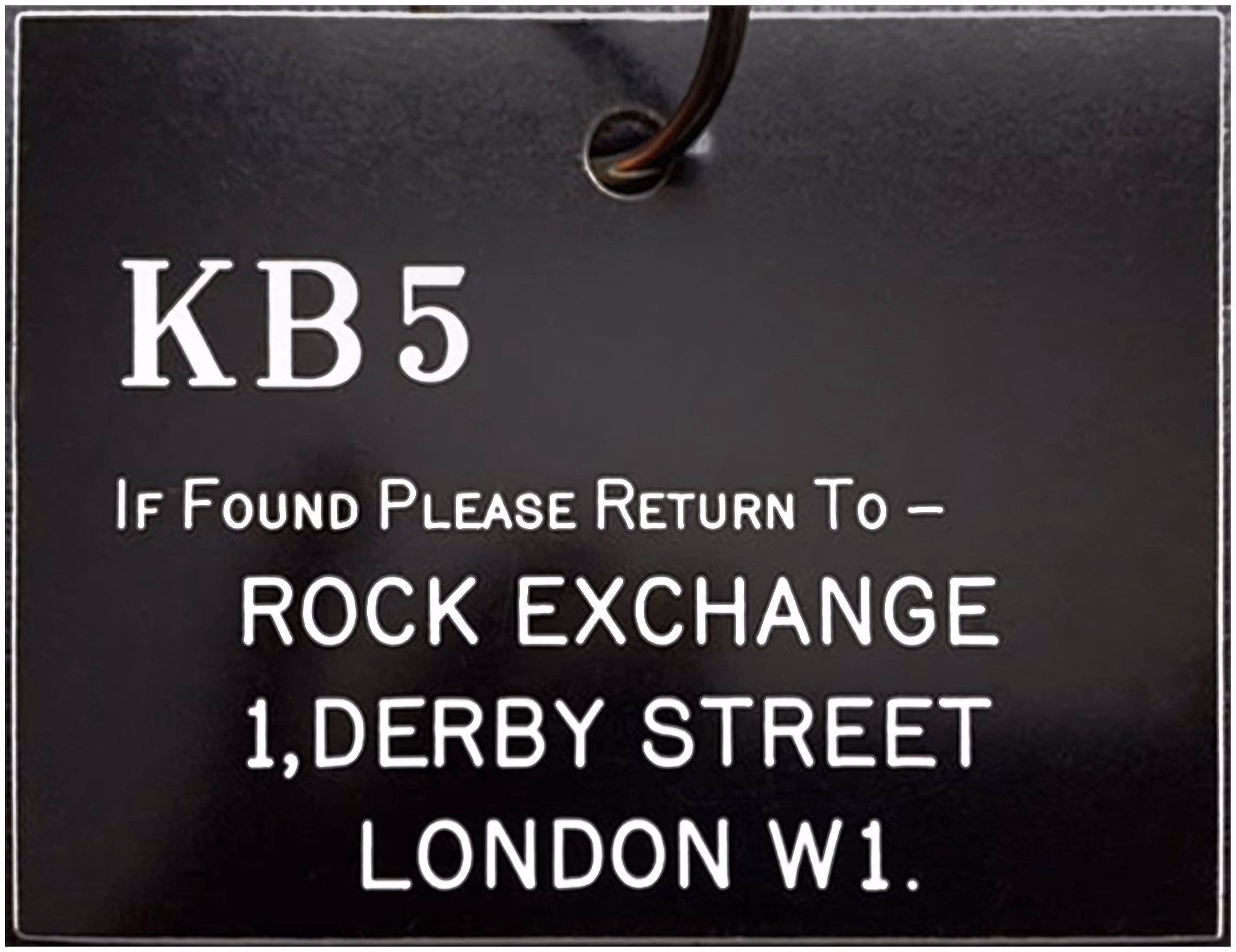 'Kate Bush On Tour' Luggage Tag