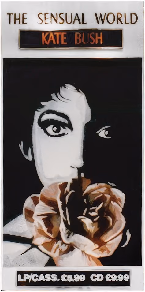 'The Sensual World' Album Window Display