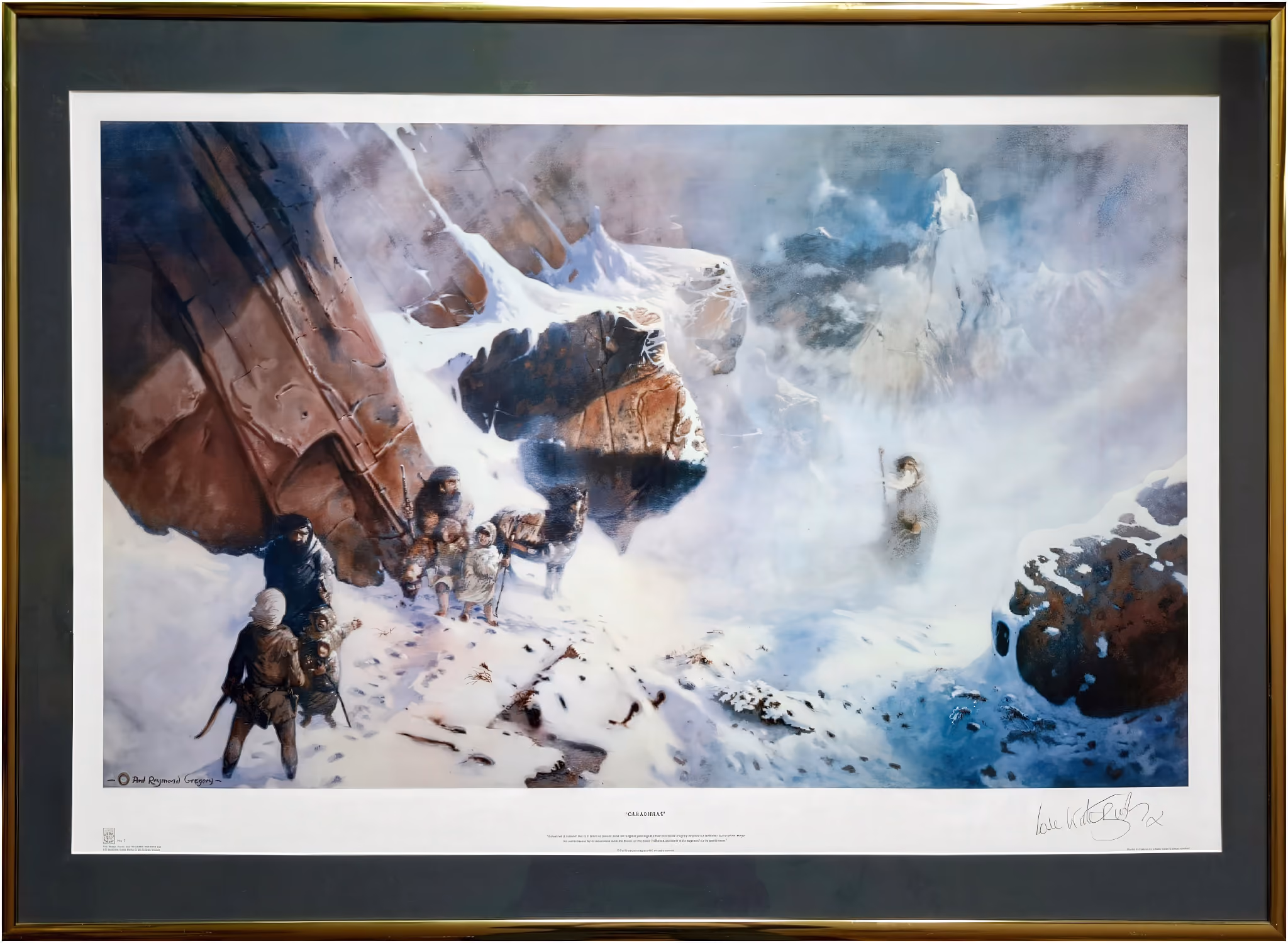 'Caradhras' Signed Print