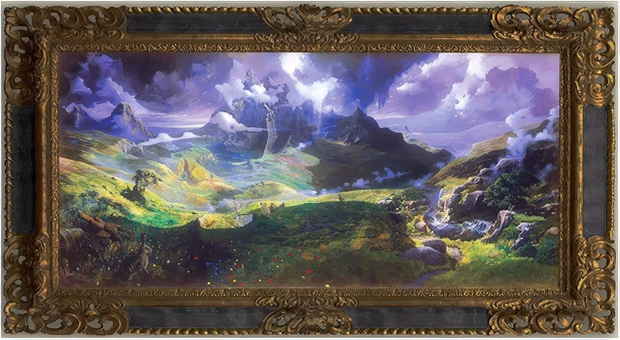 'The Source of the Anduin I' Painting
