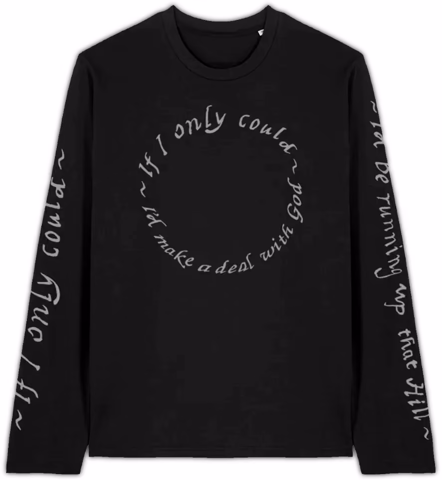 'Running Up That Hill' Long Sleeve T-Shirt