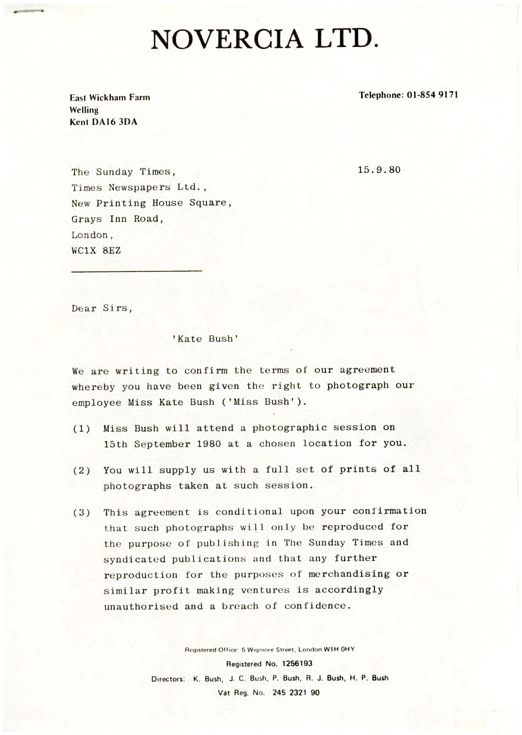'The Sunday Times' Contract