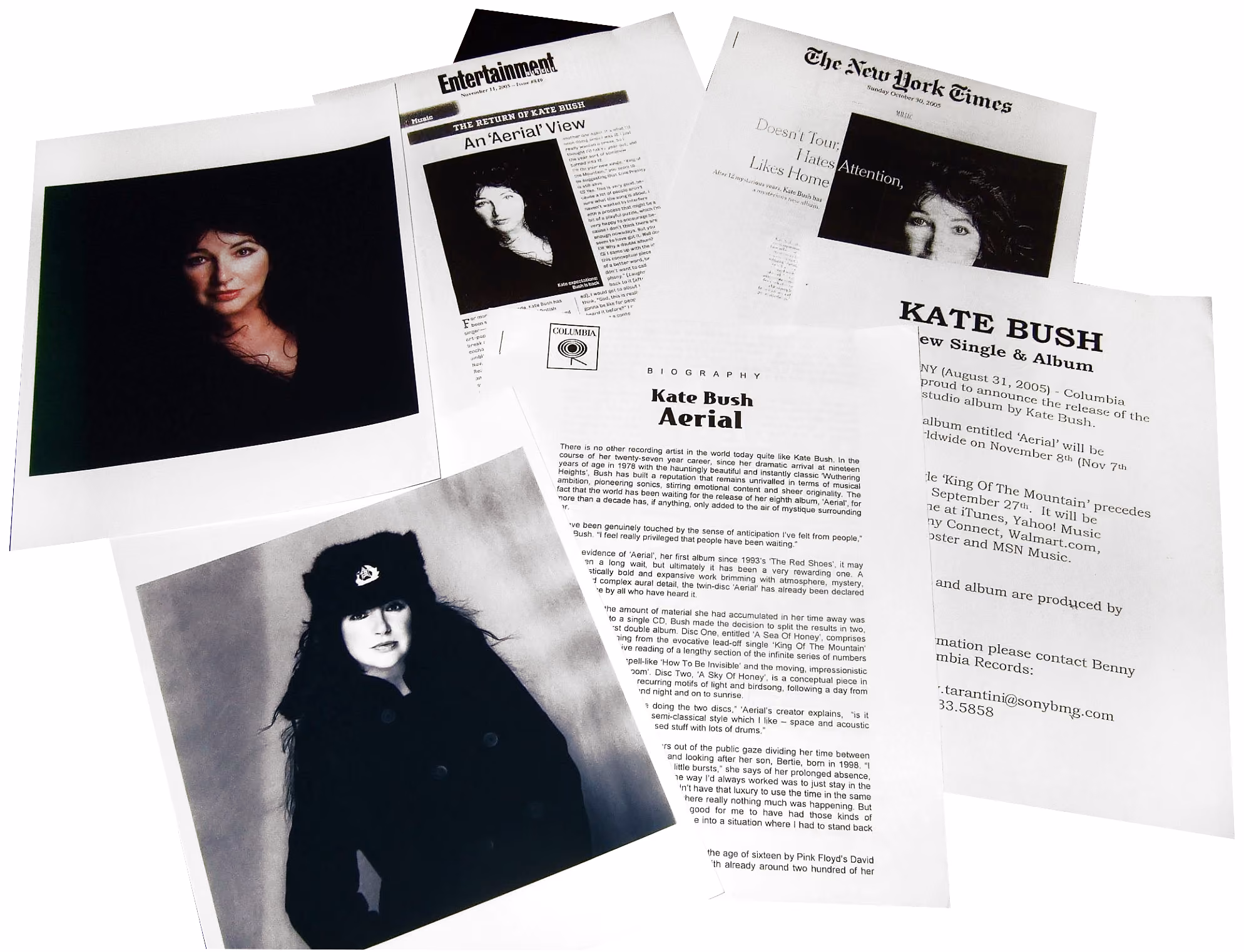 'Aerial' Press Kit