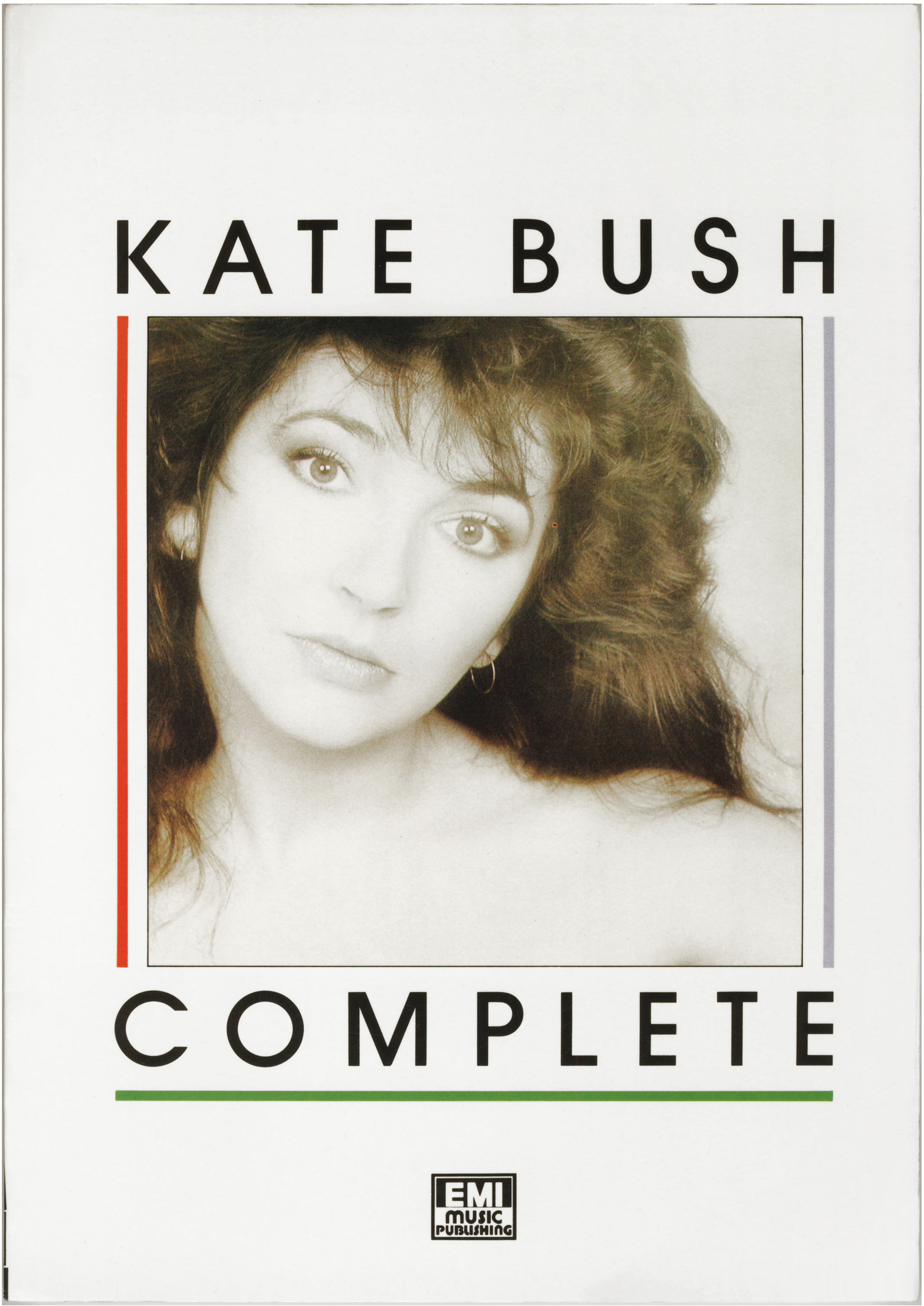 'Kate Bush Complete' Sheet Music Book