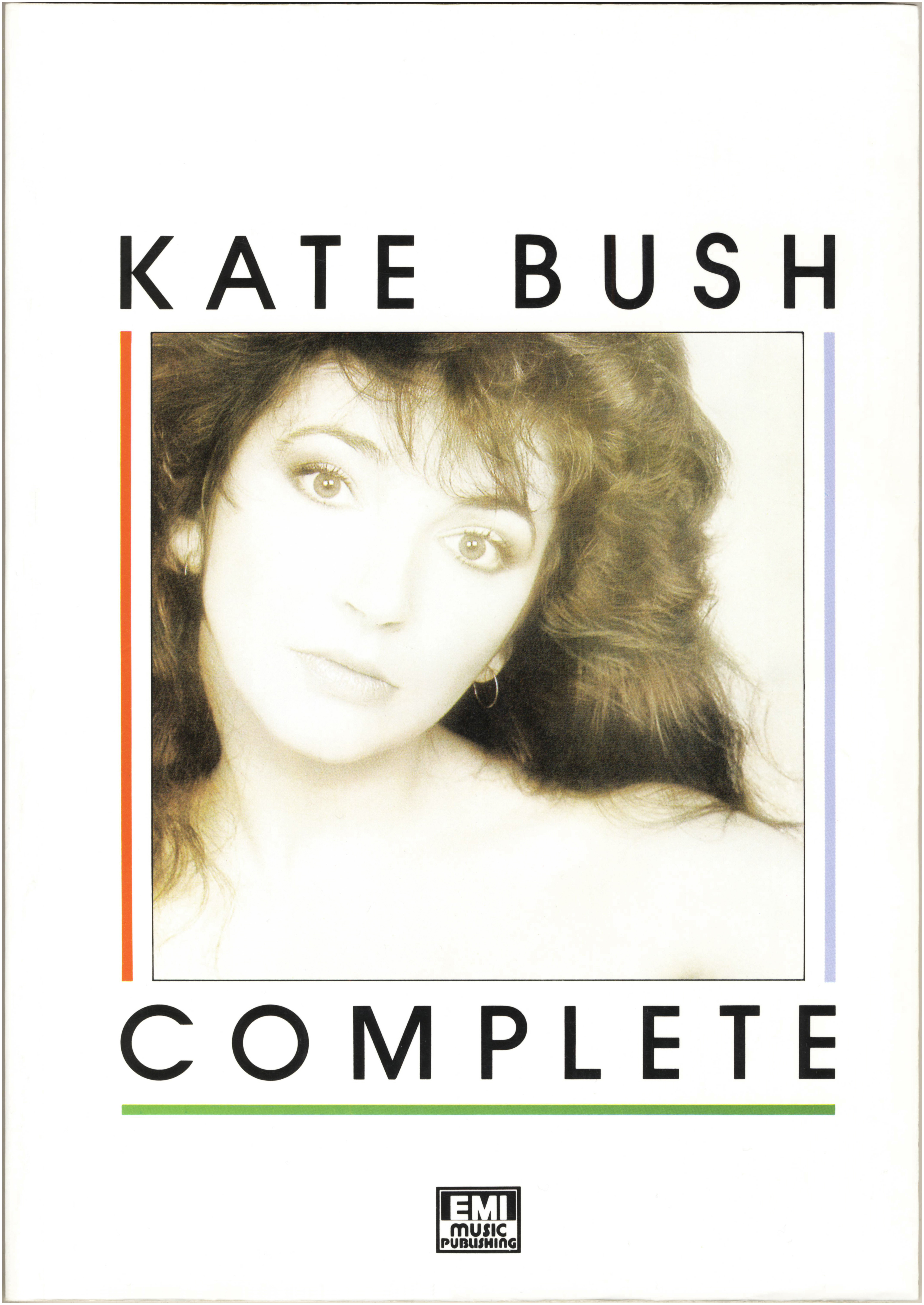 'Kate Bush Complete' Sheet Music Book