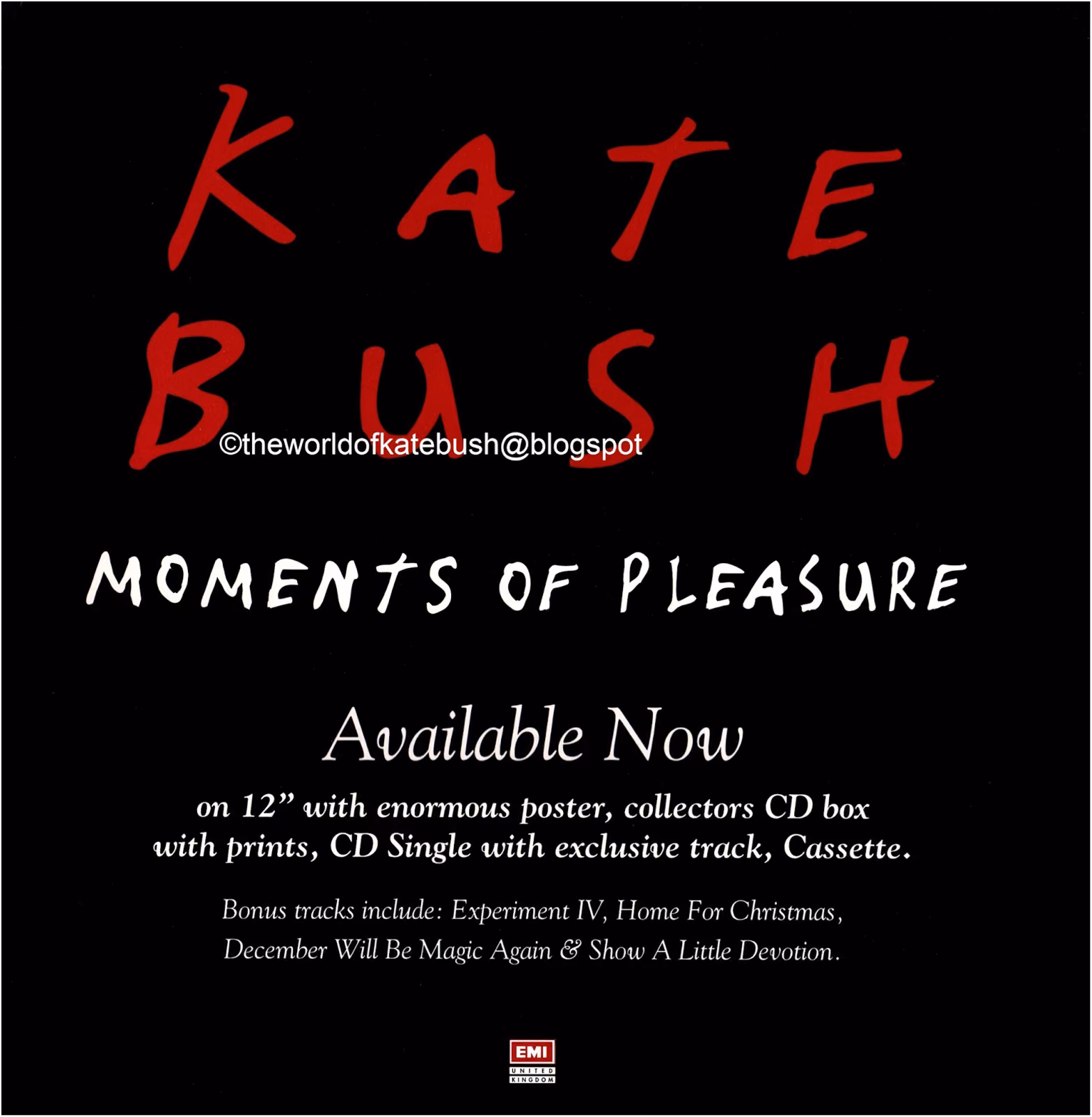 'Moments Of Pleasure' Display Flat