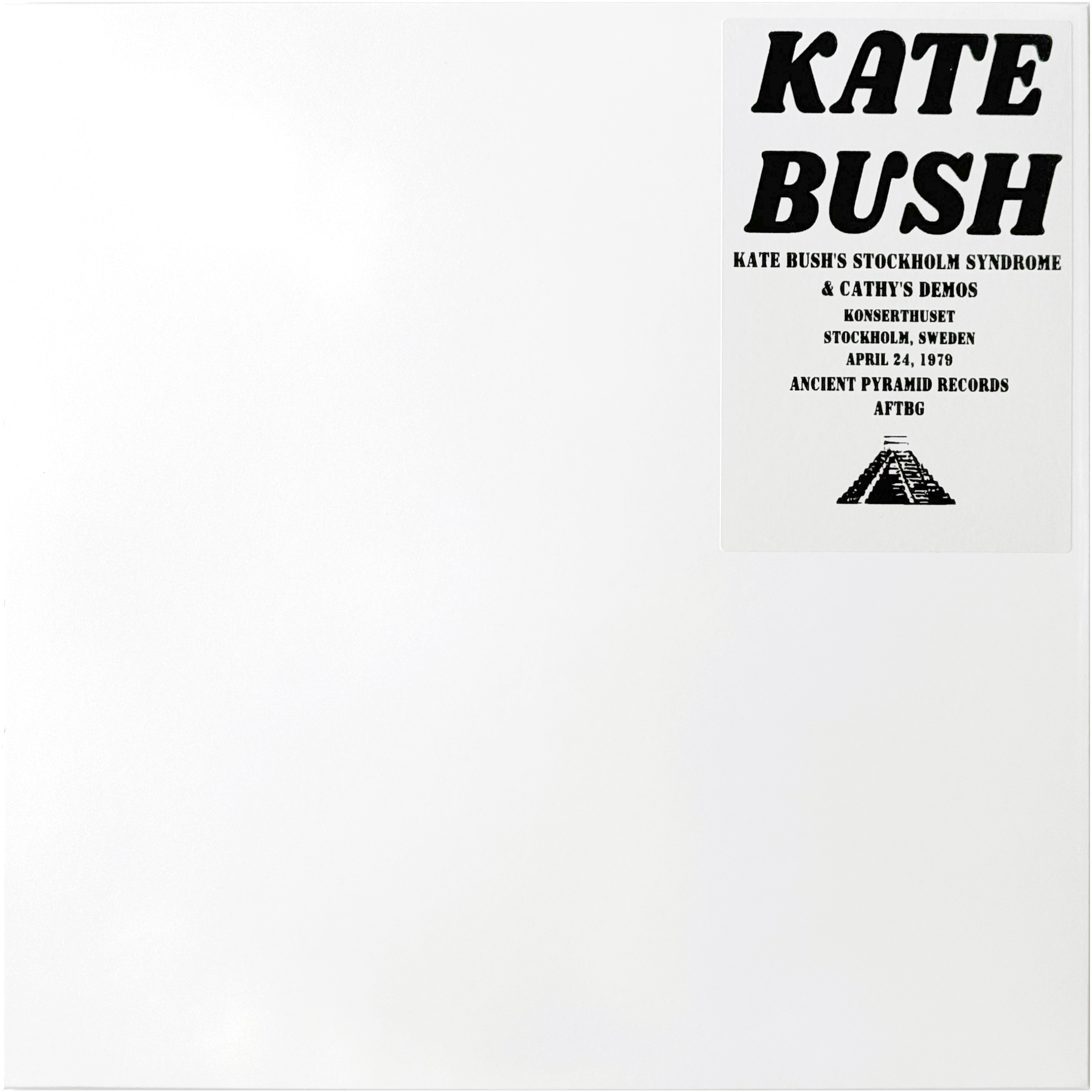 Kate Bush's Stockholm Syndrome & Cathy's Demos