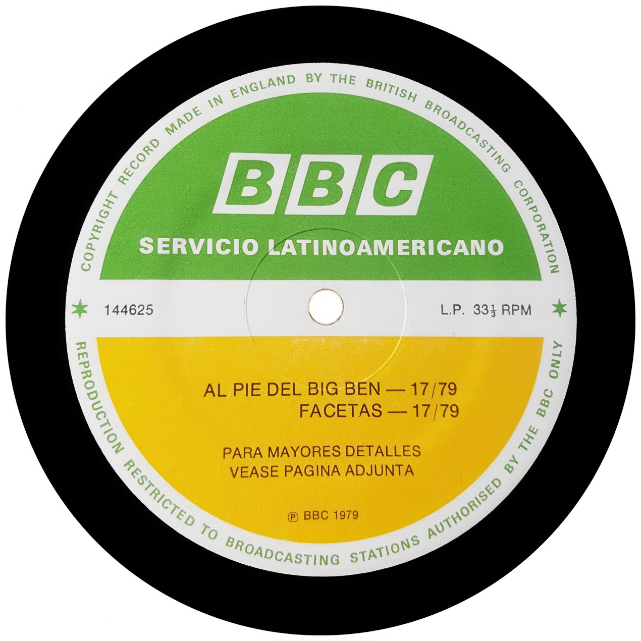 'BBC Servicio Latinoamericano' Show 17/79
