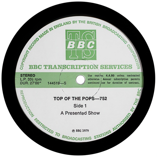 'Top Of The Pops' Show 752