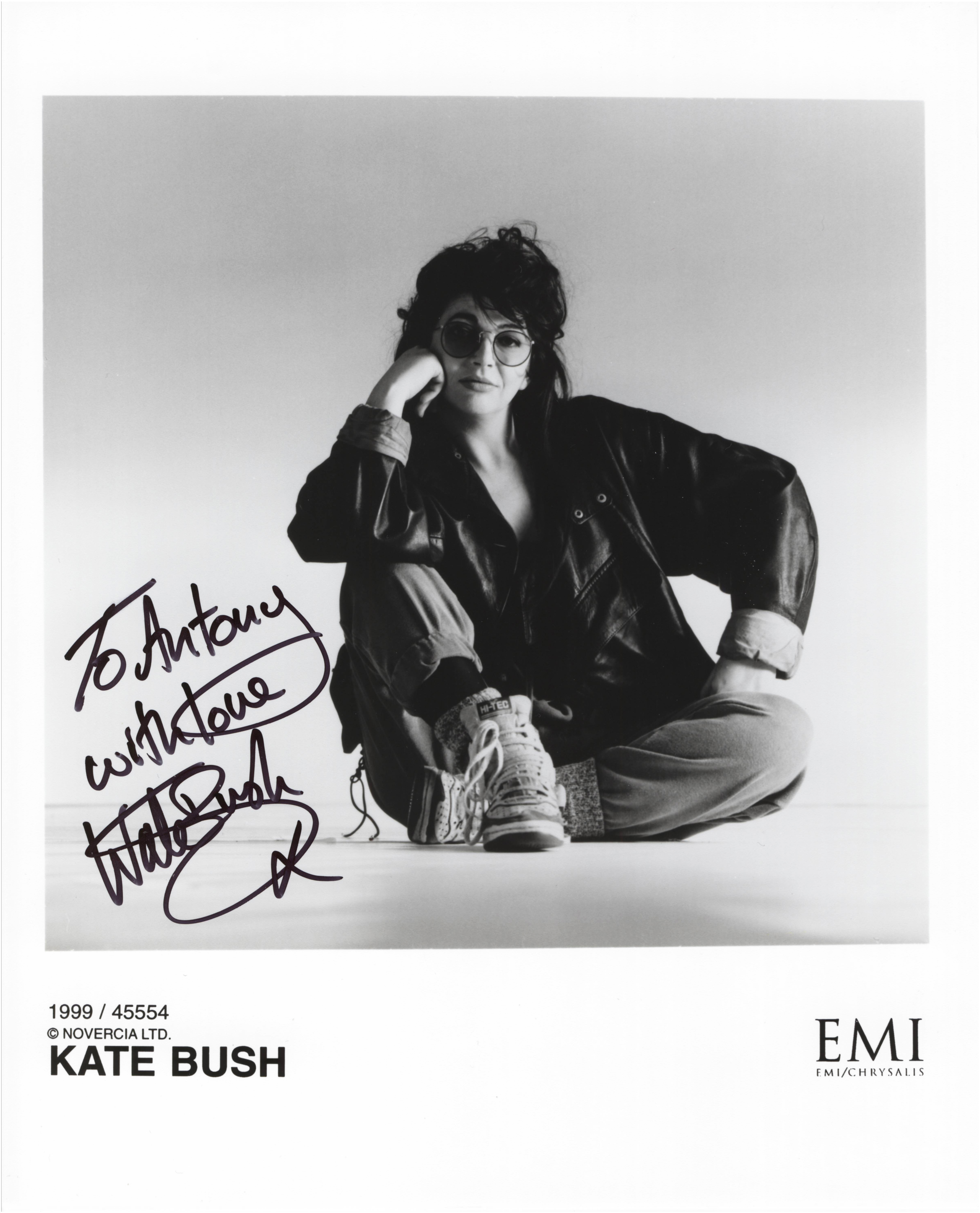 Leather Jacket Signed Photograph