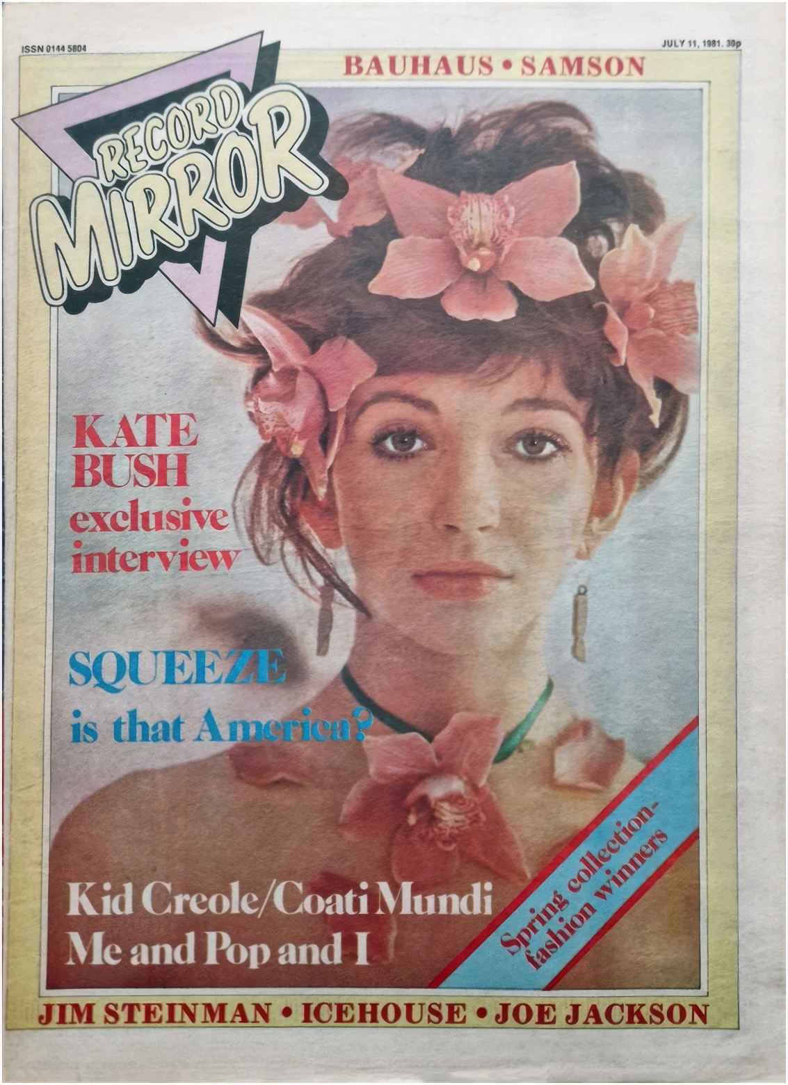 'Record Mirror' Magazine