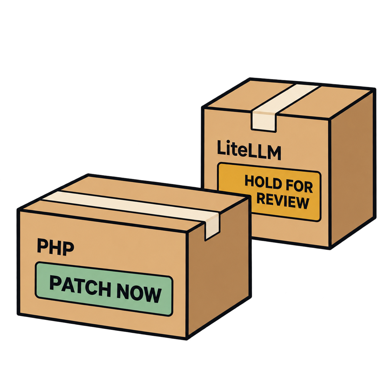 PHP2Shell vs LiteLLM: when to update dependencies