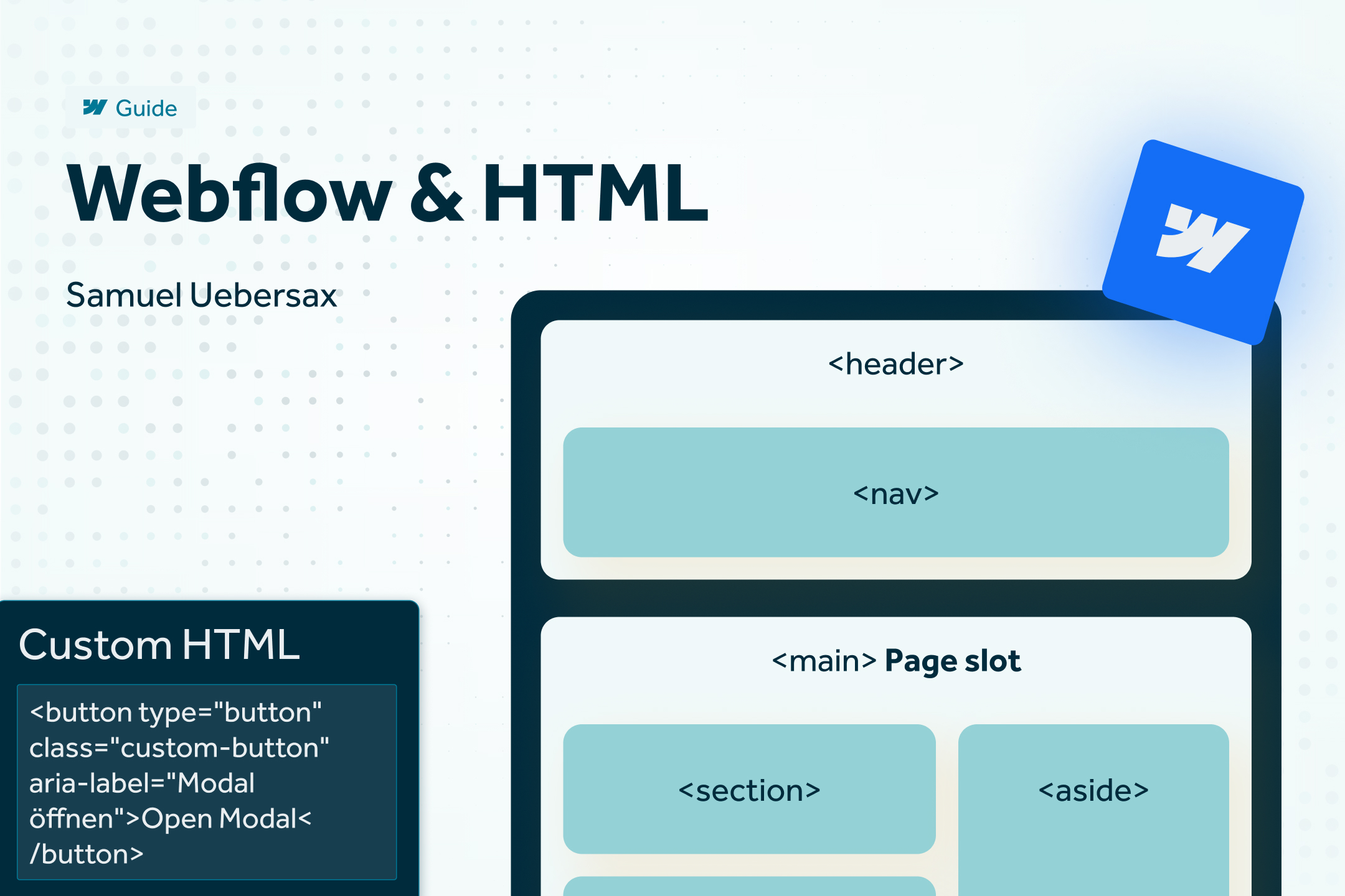 Webflow HTML Guide