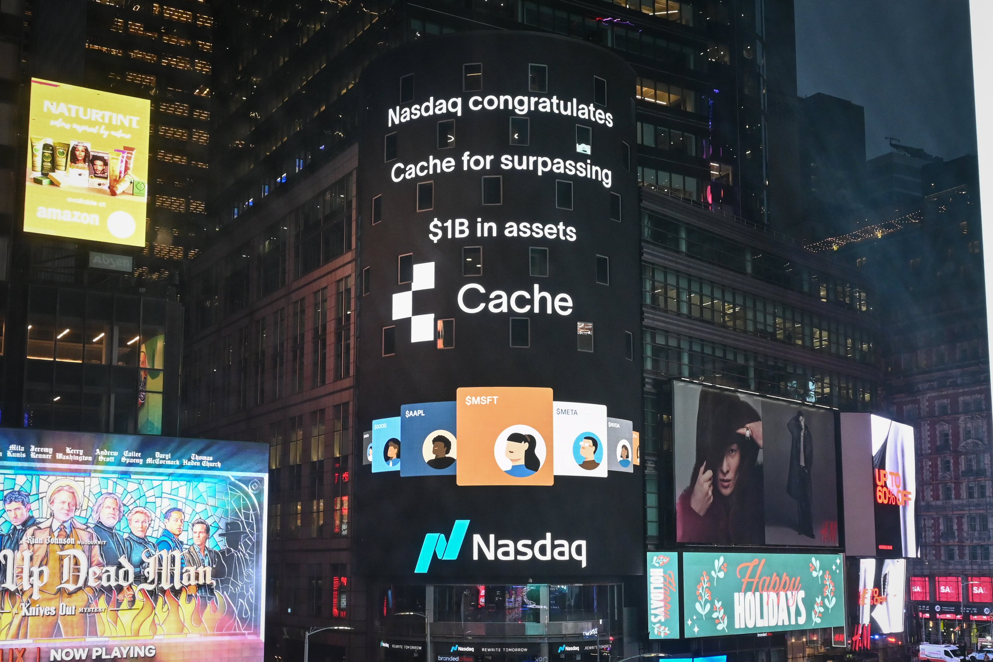Cache Nasdaq