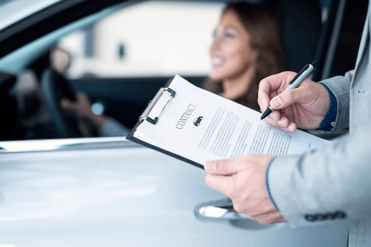 Car insurance claim process.