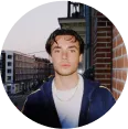 A testimonial profile picture