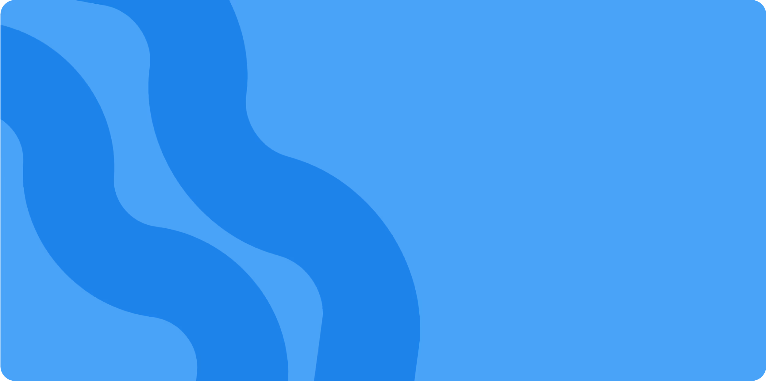 "A light, slightly muted, azure blue rectangle. 
"