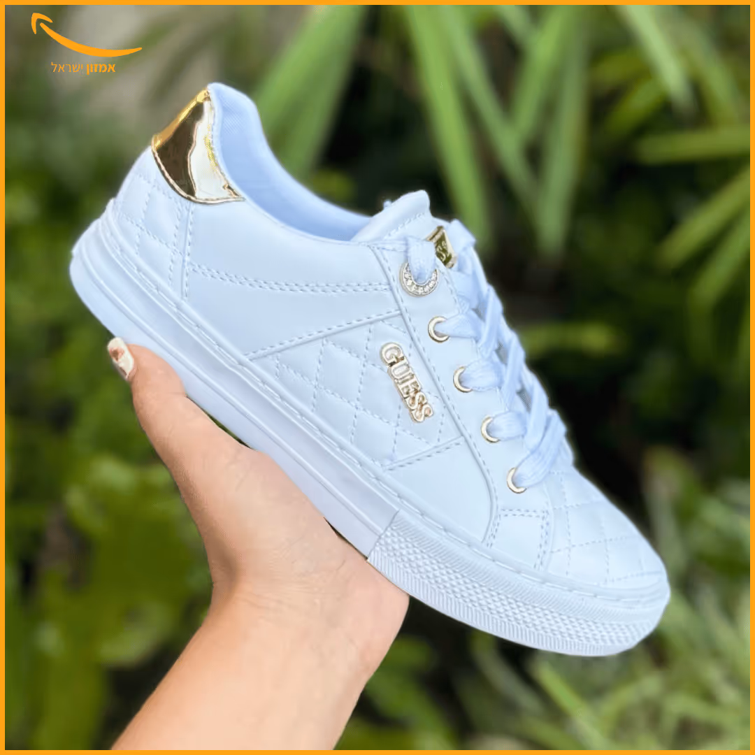 בעשרות אחוזי הנחה: הסניקרס הנוצצות לנשים של GUESS מדגם Loven, החל מ-112 שקלים בלבד