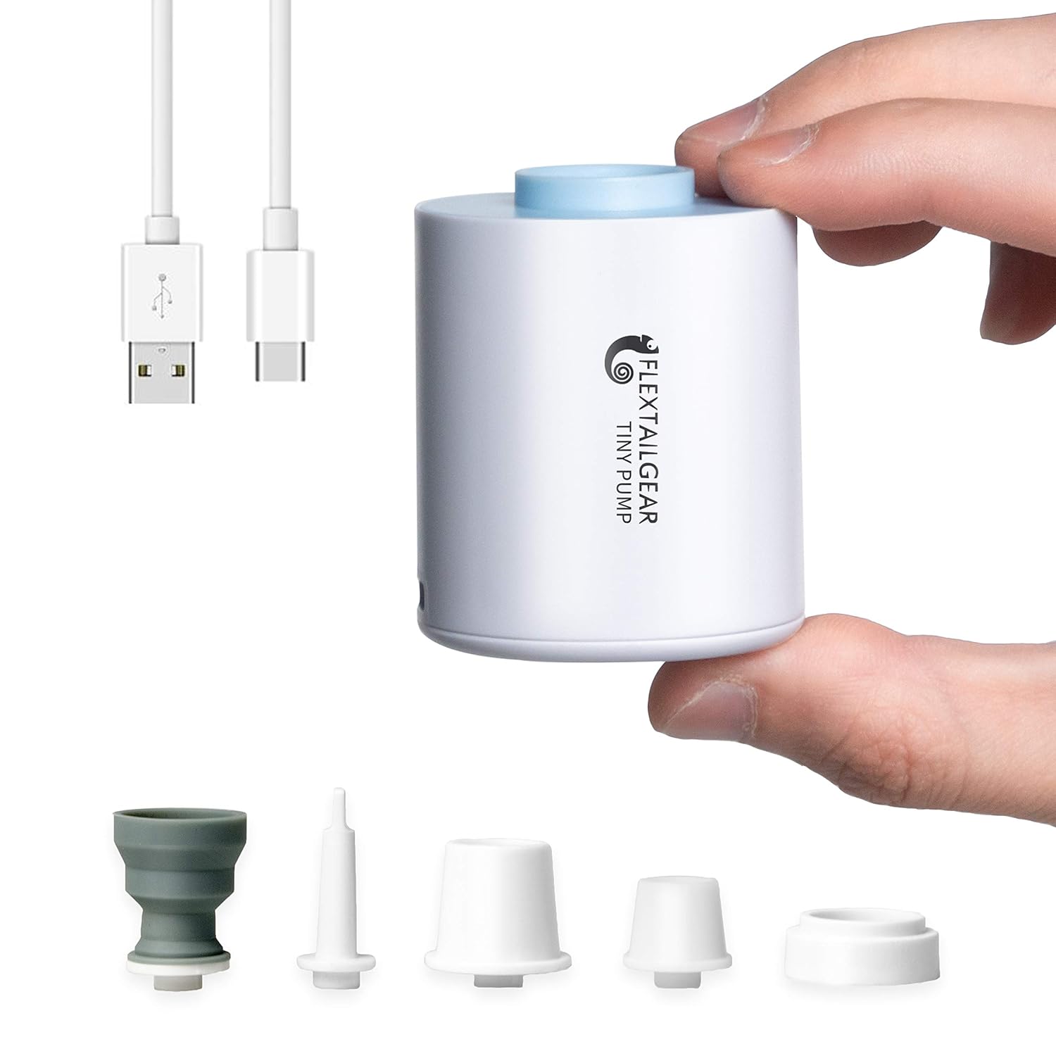 משאבת אוויר מיני FLEXTAILGEAR Tiny Pump — נטענת, קומפקטית ועוצמתית