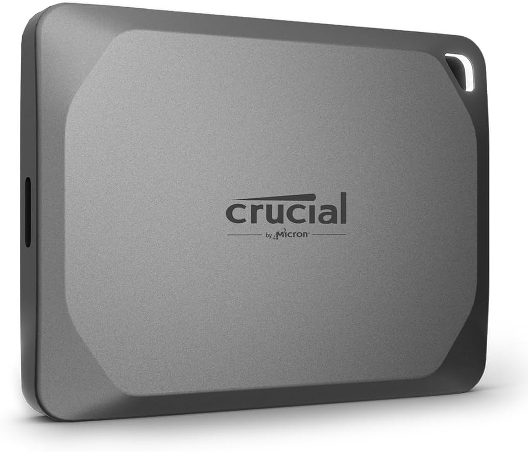 Crucial X9 Pro 1TB — כונן SSD חיצוני מהיר ועמיד