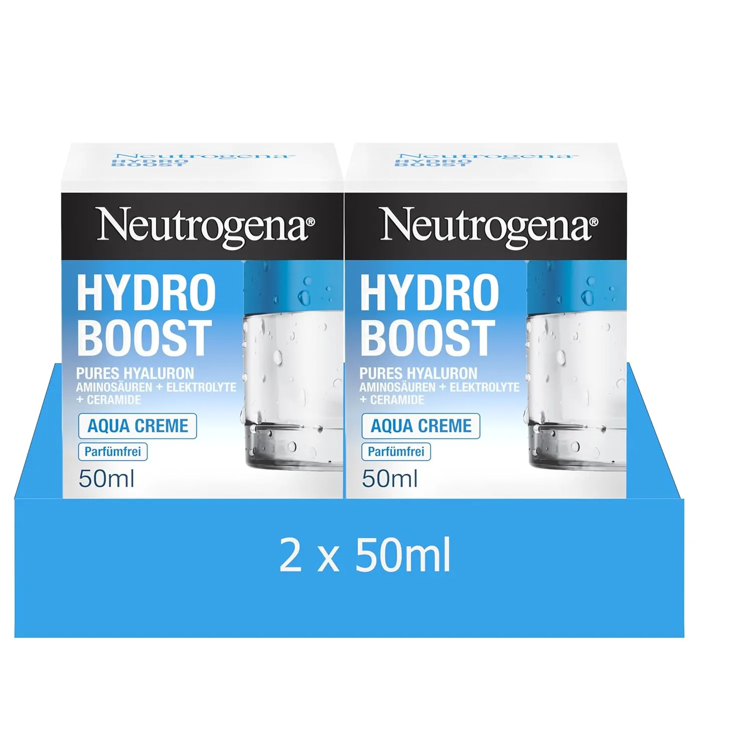מארז 2 יחידות ג'ל-קרם לחות של ניוטרוג'ינה, Hydro Boost Aqua Cream