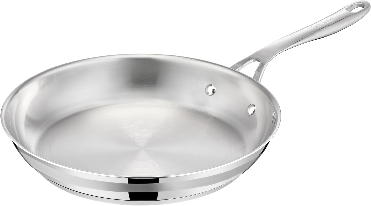 מחבת שף מקצועית מפלדת אל-חלד TEFAL Jamie Oliver 24 ס"מ