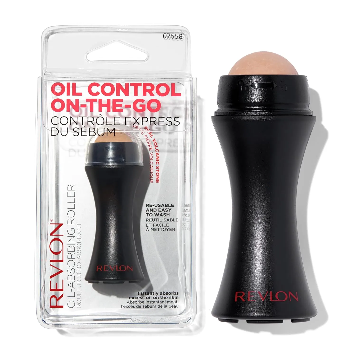 רולר וולקני סופג שומנים של Revlon